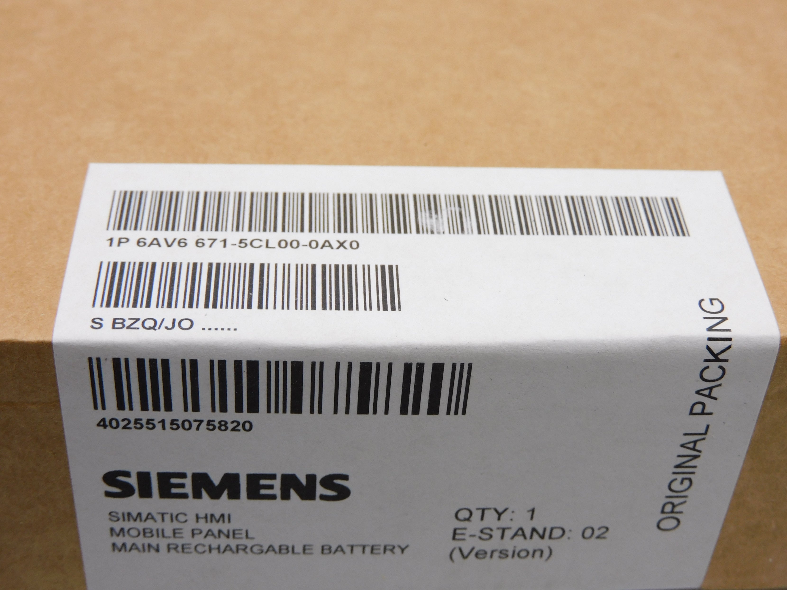 SIEMENS 6AV6671-5CL00-0AX0 NSFS