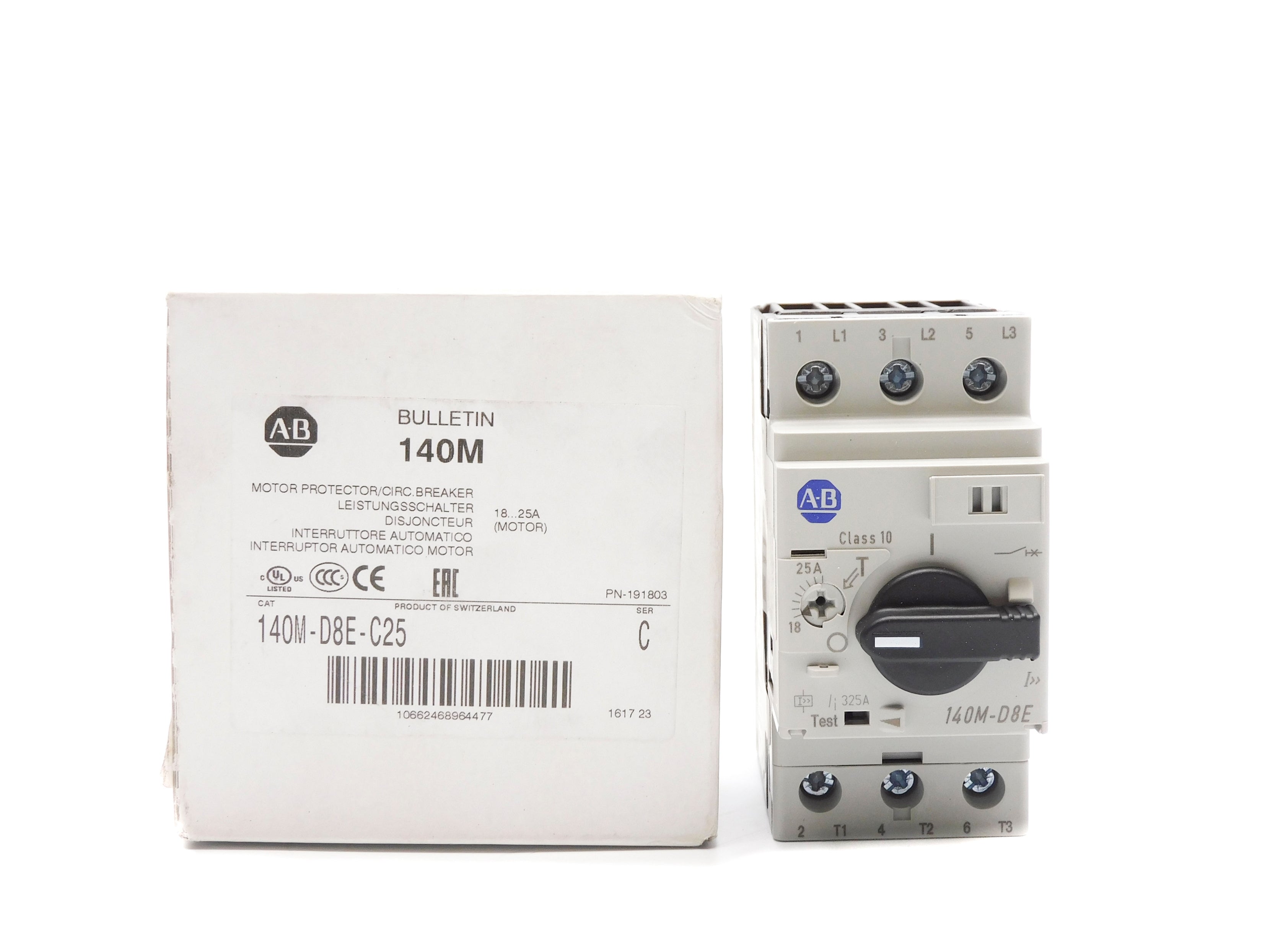 ALLEN BRADLEY 140M-D8E-C25 SER. C 690V 18-25A NSMP