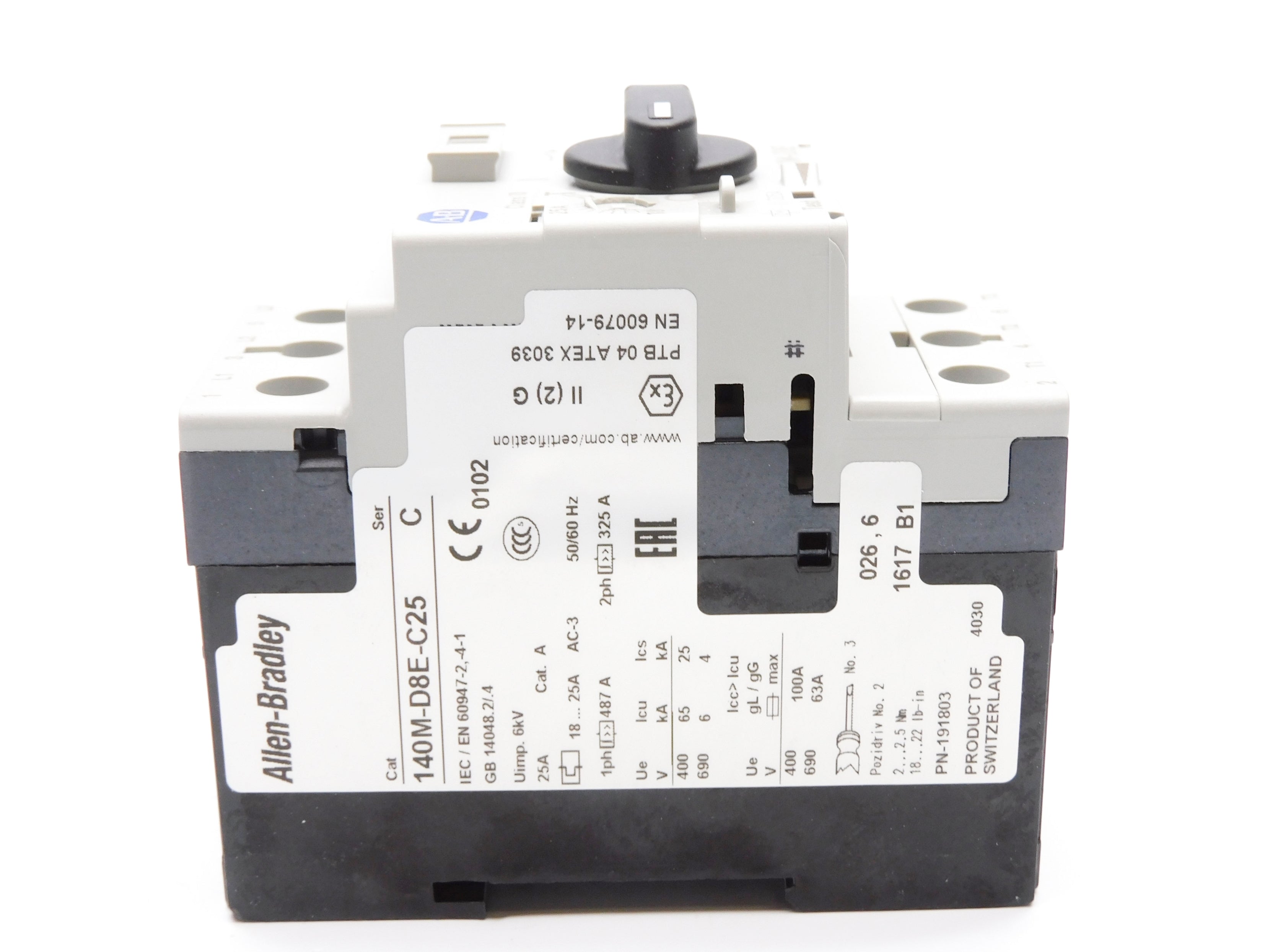 ALLEN BRADLEY 140M-D8E-C25 SER. C 690V 18-25A NSMP