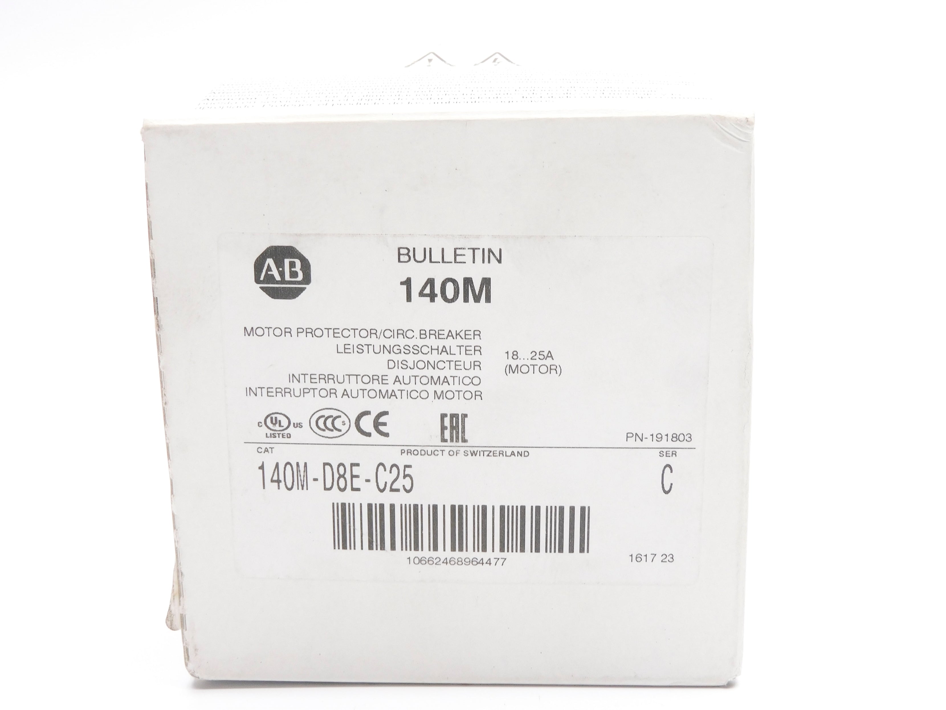 ALLEN BRADLEY 140M-D8E-C25 SER. C 690V 18-25A NSMP