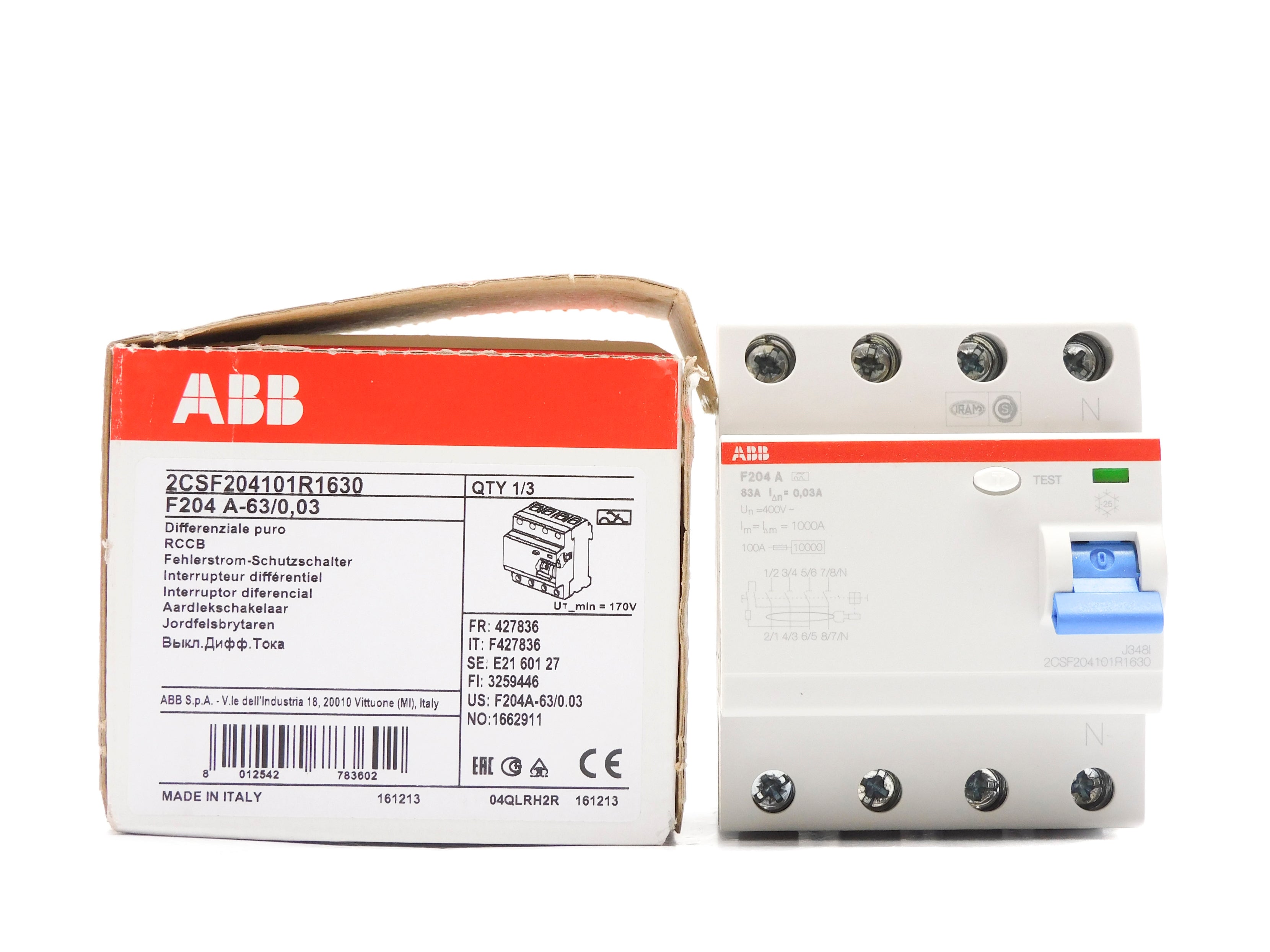 ABB F204A-63/0,03 63A 400V NSMP