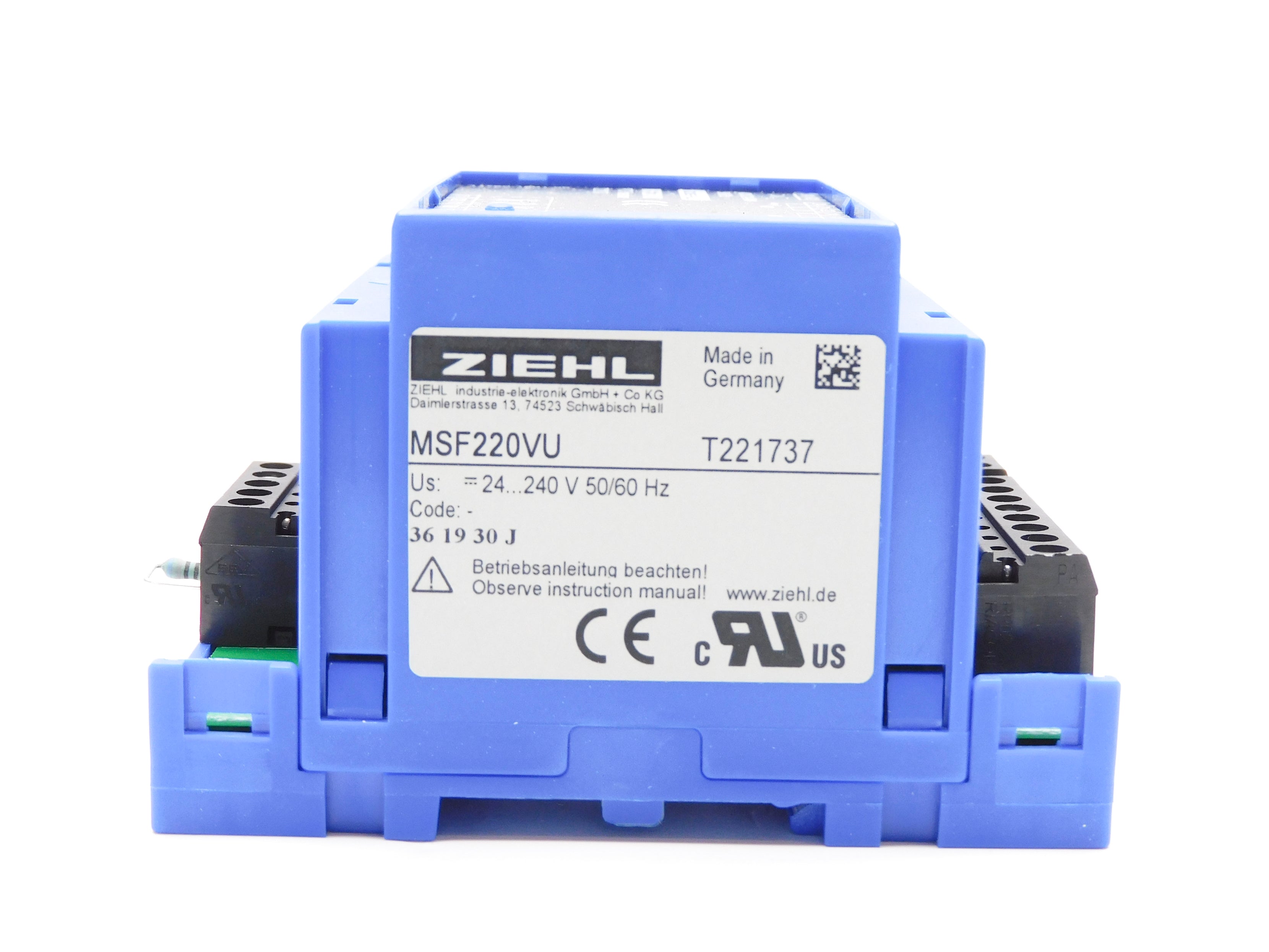 ZIEHL MSF220VU 24-240VAC/DC NSMP
