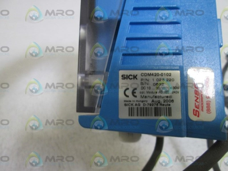 SICK CONNECTION MODULE CDM420-0102 *USED*
