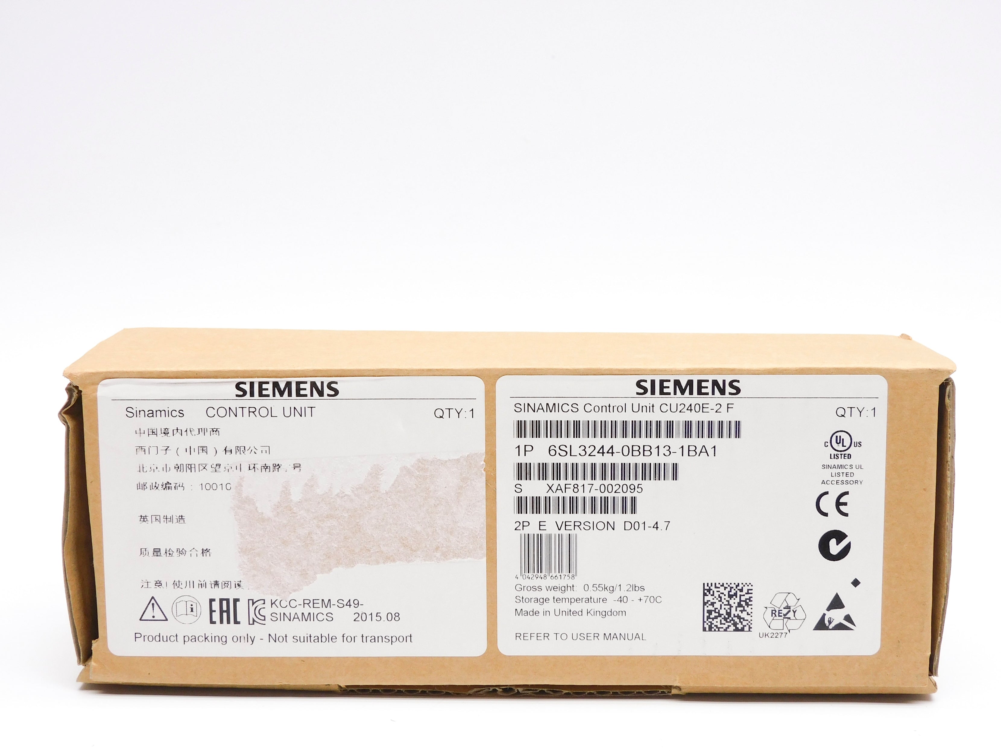 SIEMENS 6SL3244-0BB13-1BA1 NSMP