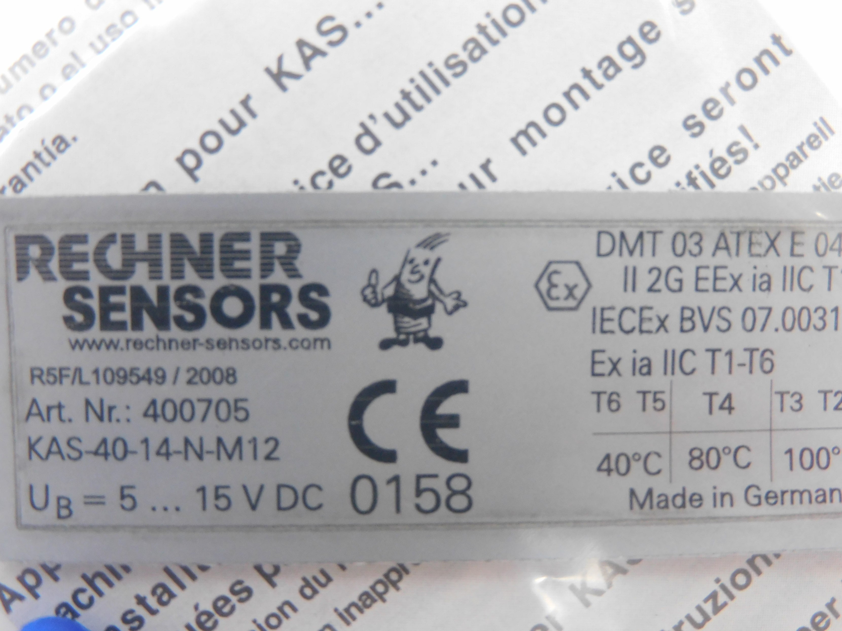 RECHNER KAS-40-14-N-M12 400705 NSMP
