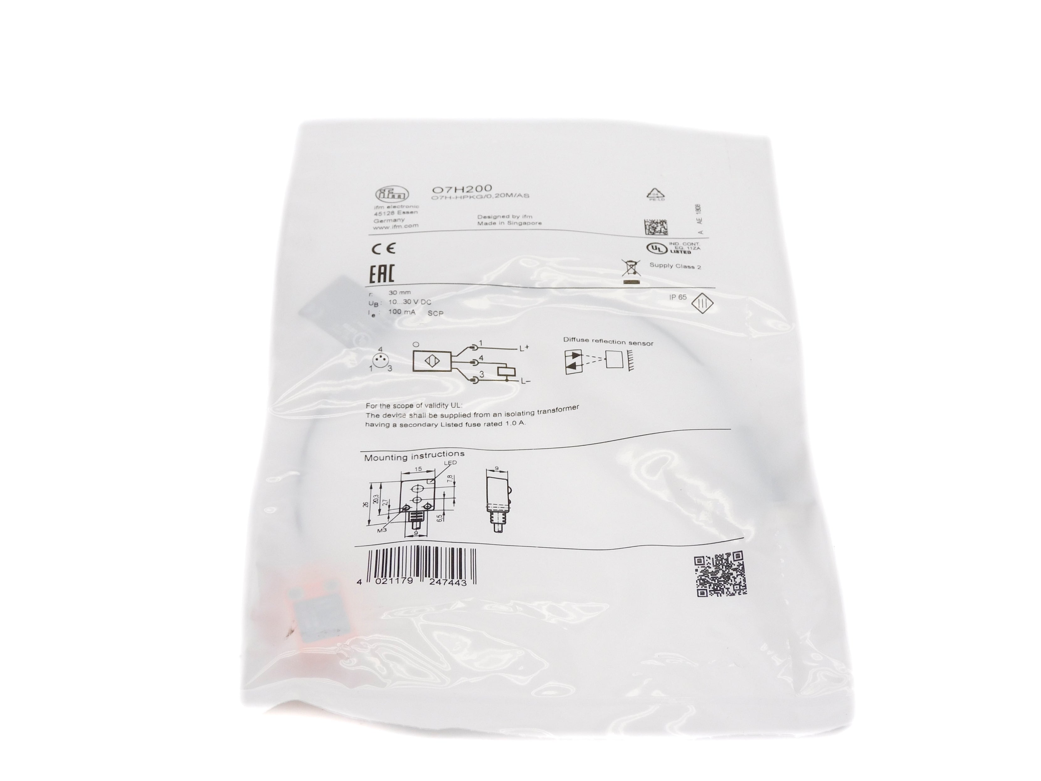 IFM EFECTOR O7H200 NSMP