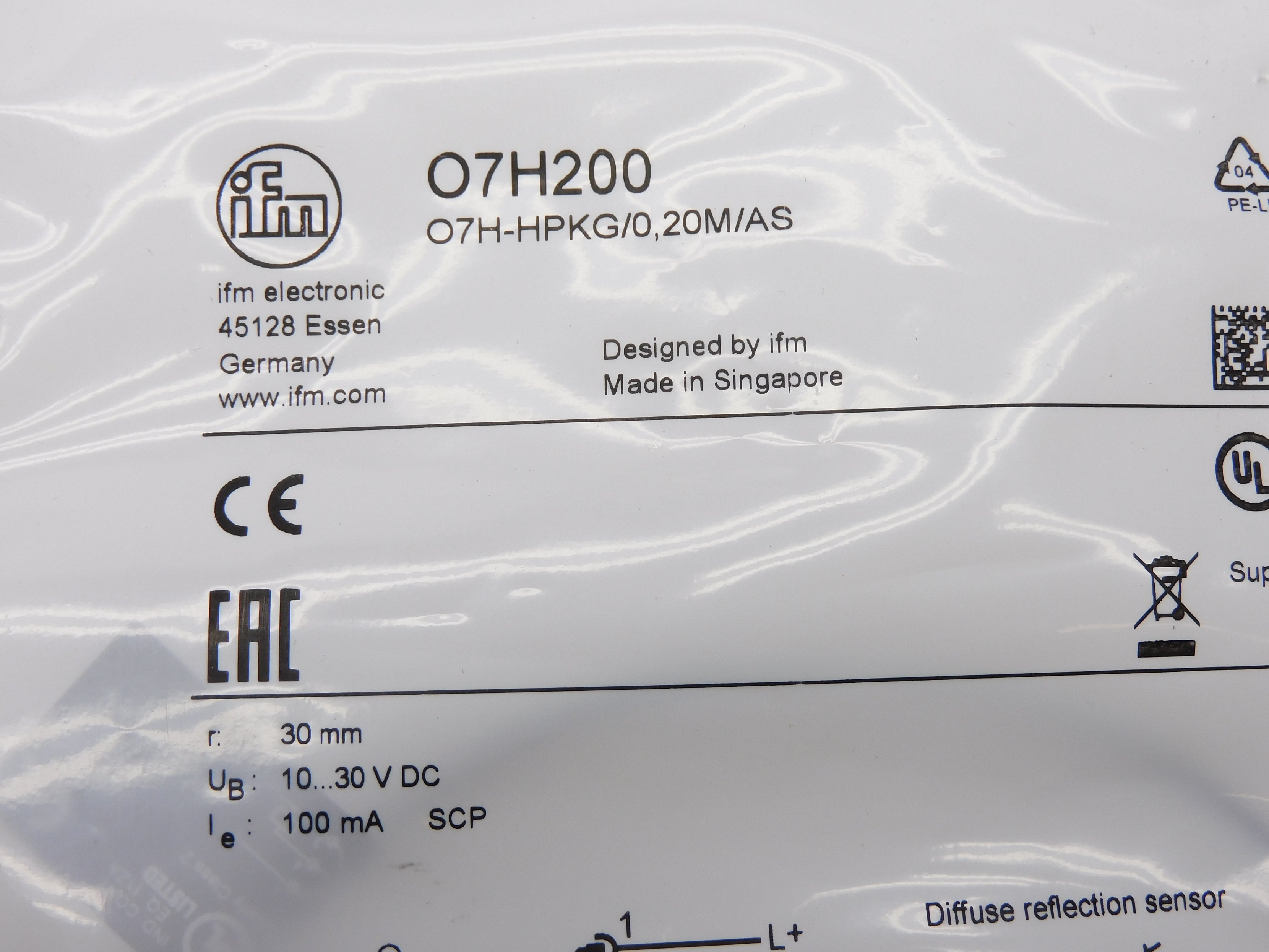 IFM EFECTOR O7H200 NSMP