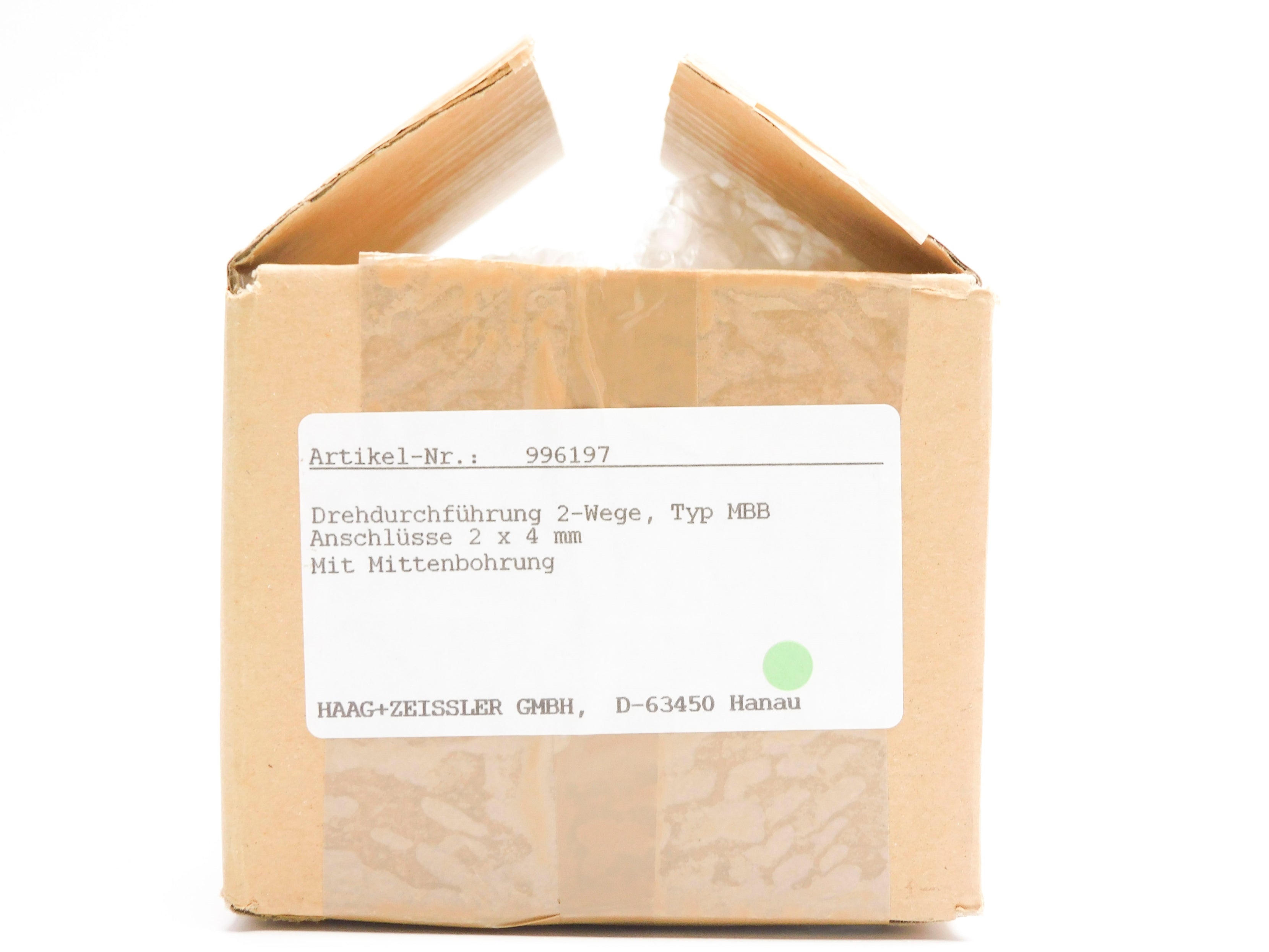 HAAG+ZEISSLER 60923/996197 NSMP