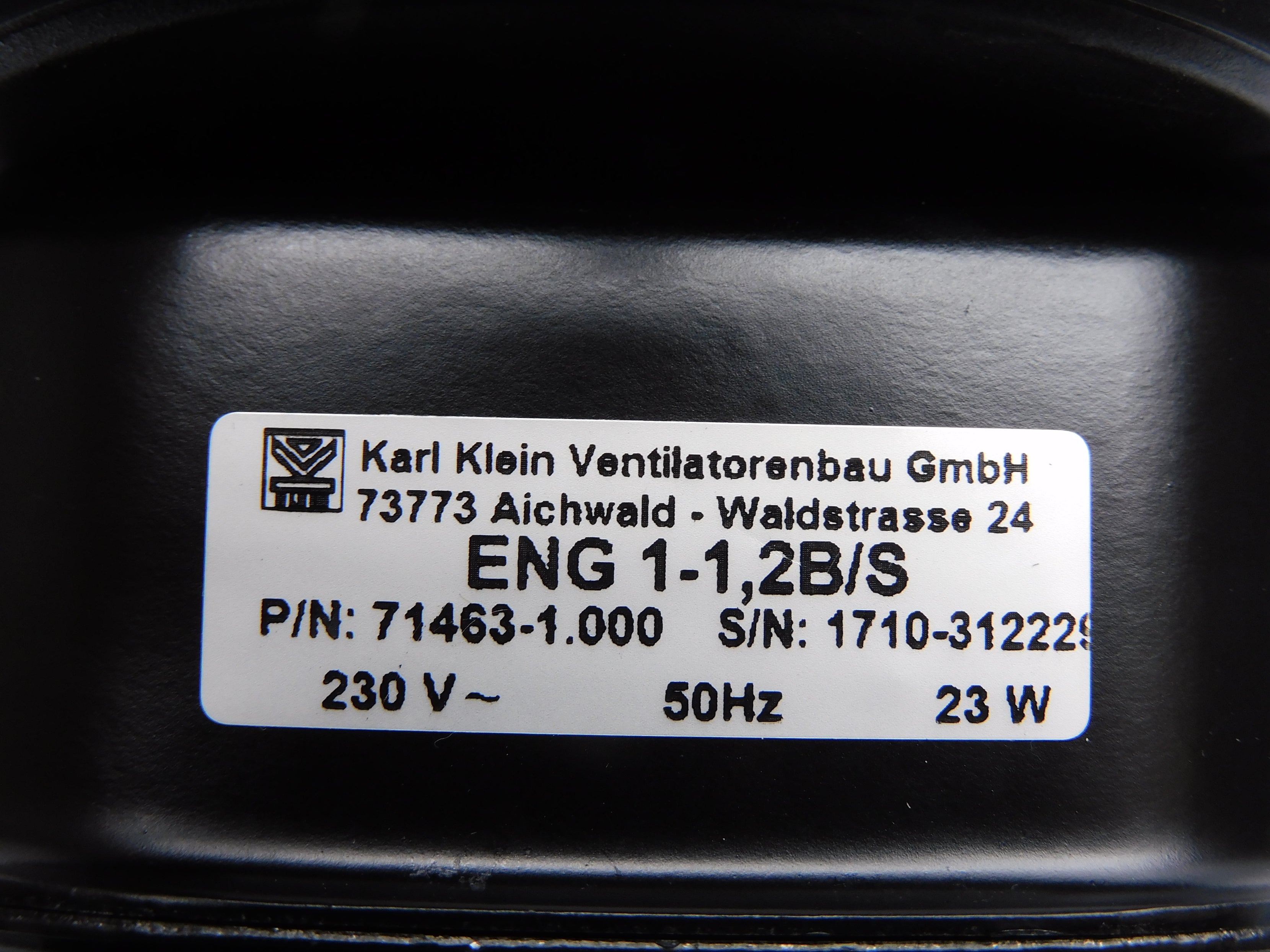 KARL KLEIN 71463-1.000 ENG1-1,2B/S NSNP