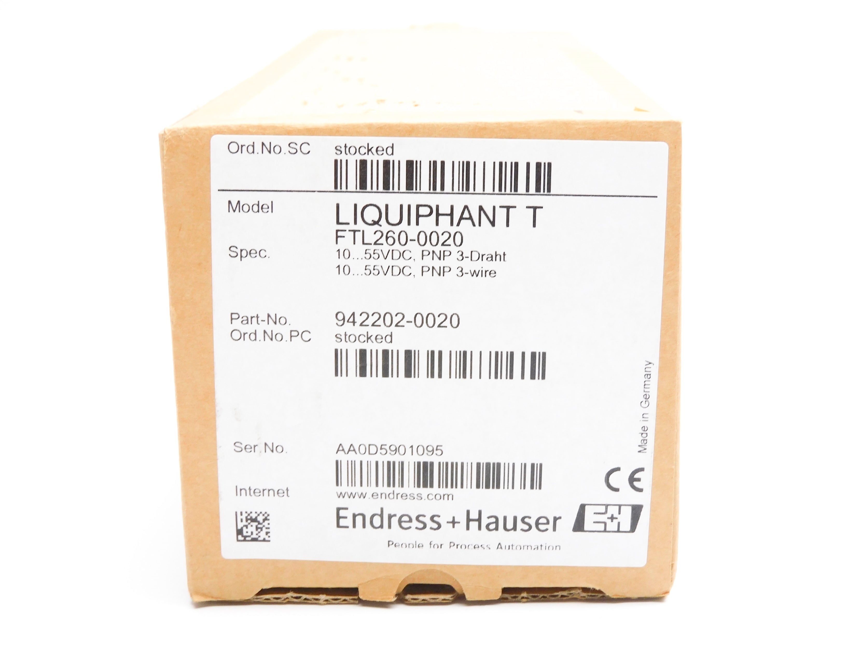 ENDRESS+HAUSER FTL260-0020 NSMP
