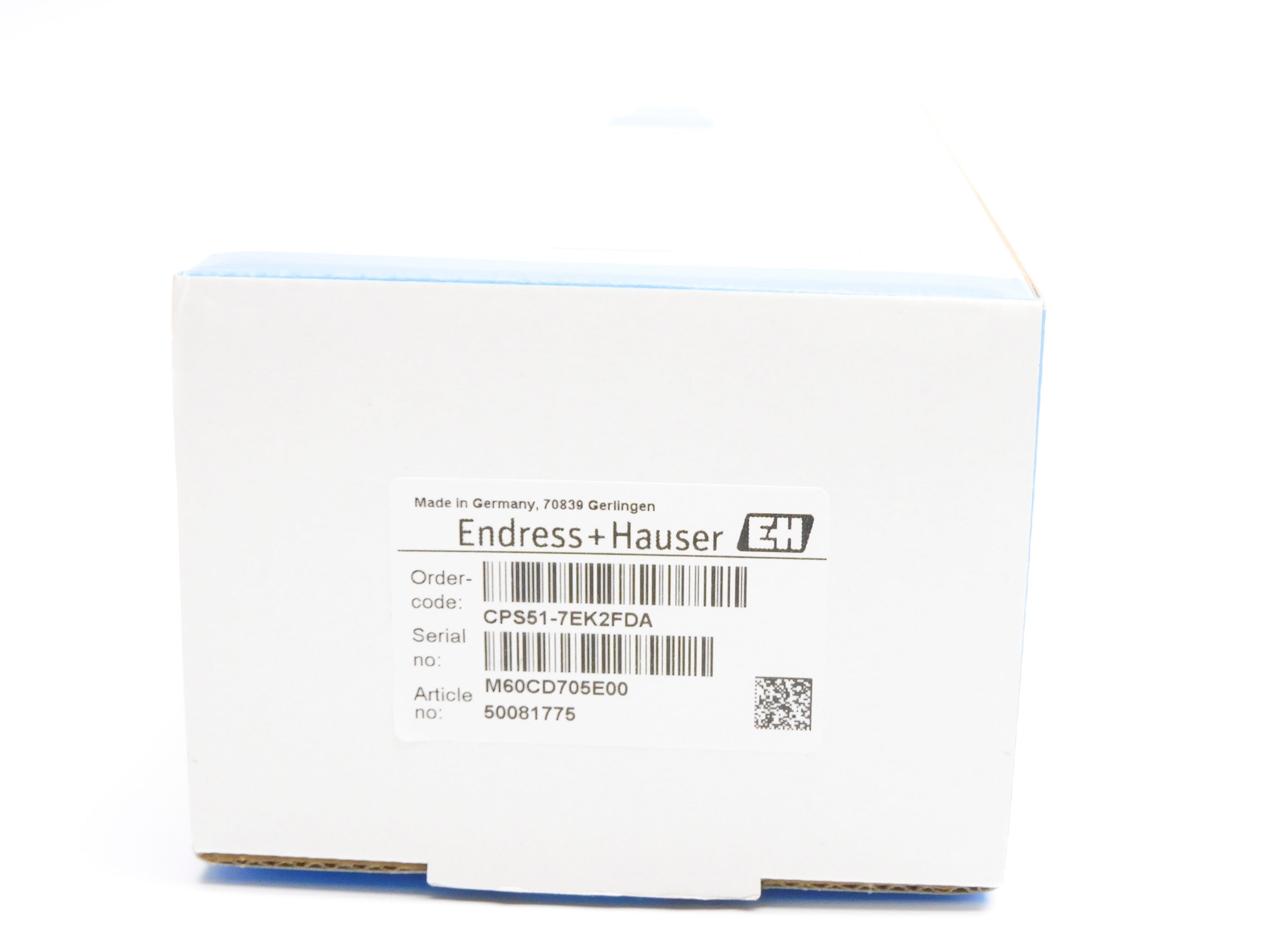 ENDRESS+HAUSER CPS51-7EK2FDA NSMP