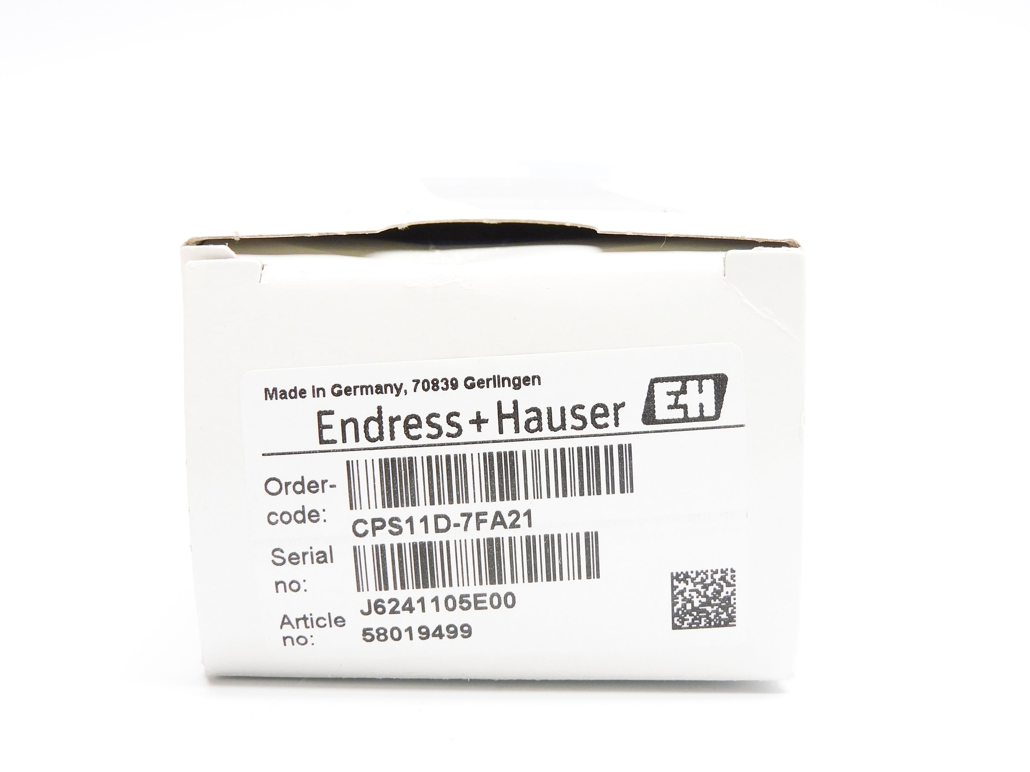 ENDRESS+HAUSER CPS11D-7FA21 NSMP