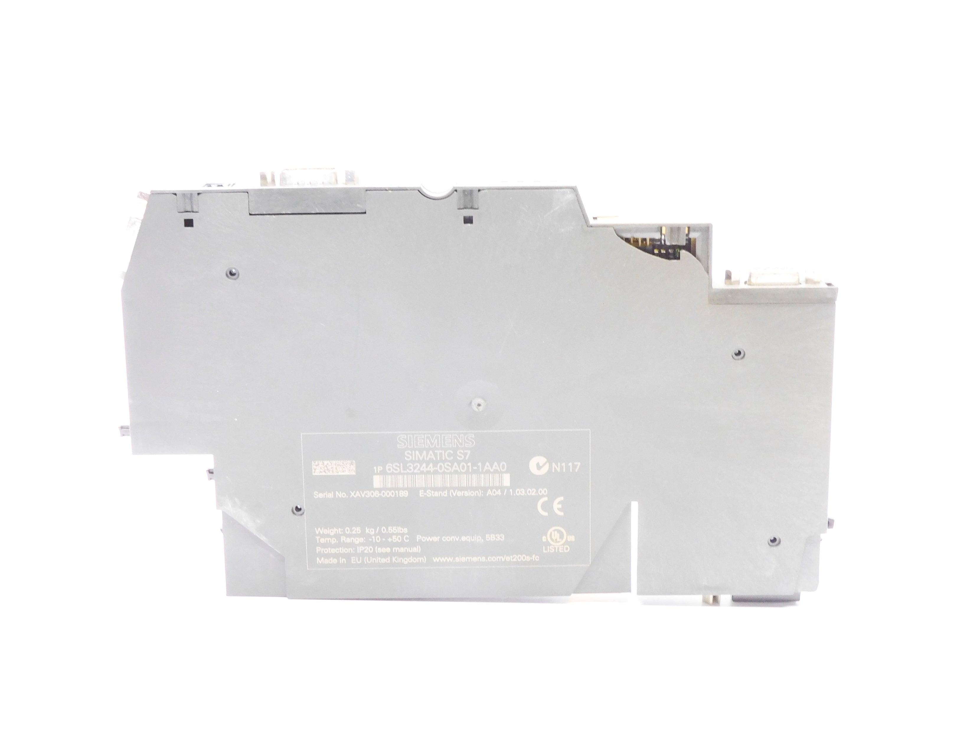 SIEMENS 6SL3244-0SA01-1AA0 (AS PICTURED) UNMP