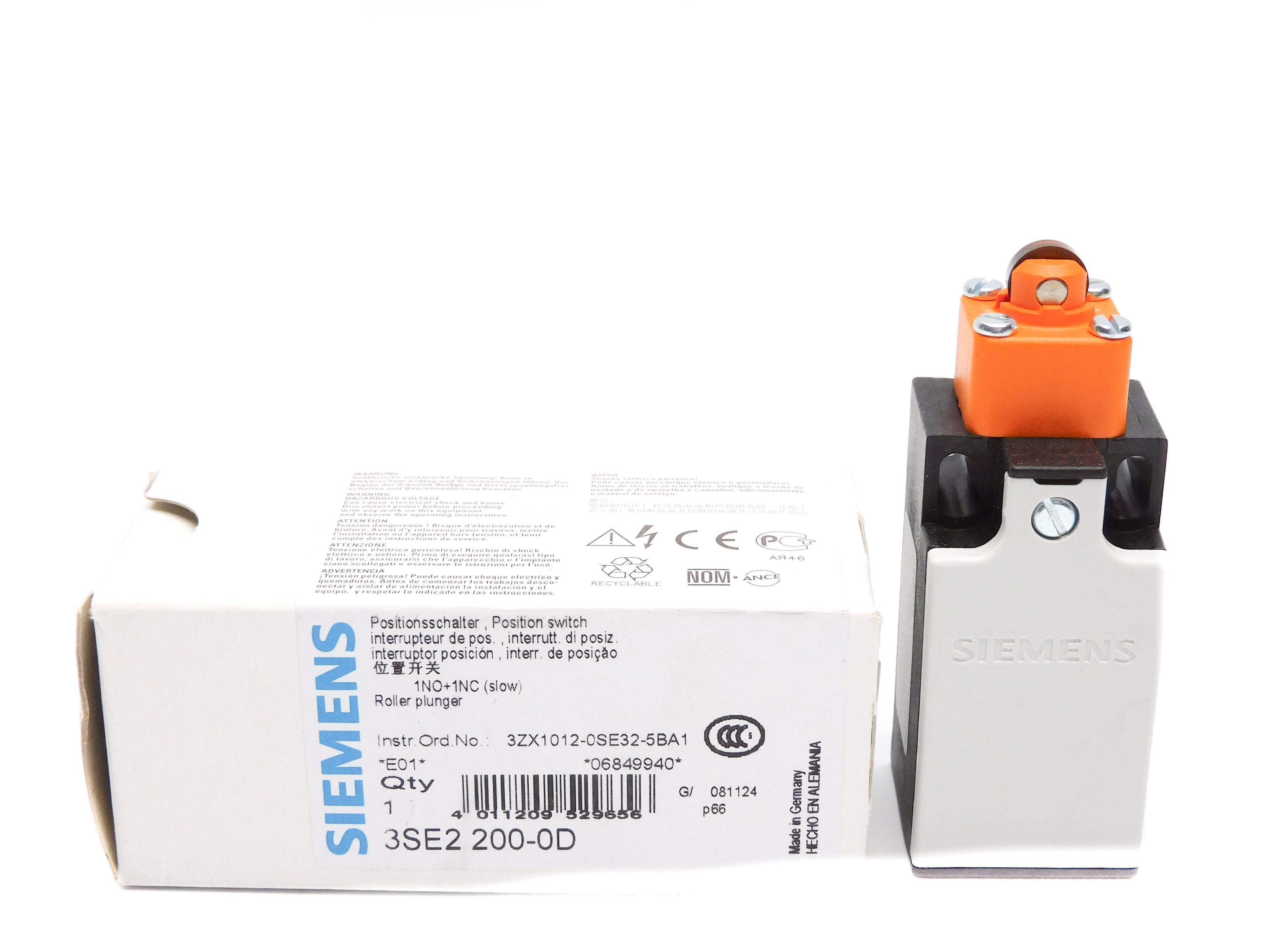 SIEMENS 3SE2200-0D NSMP