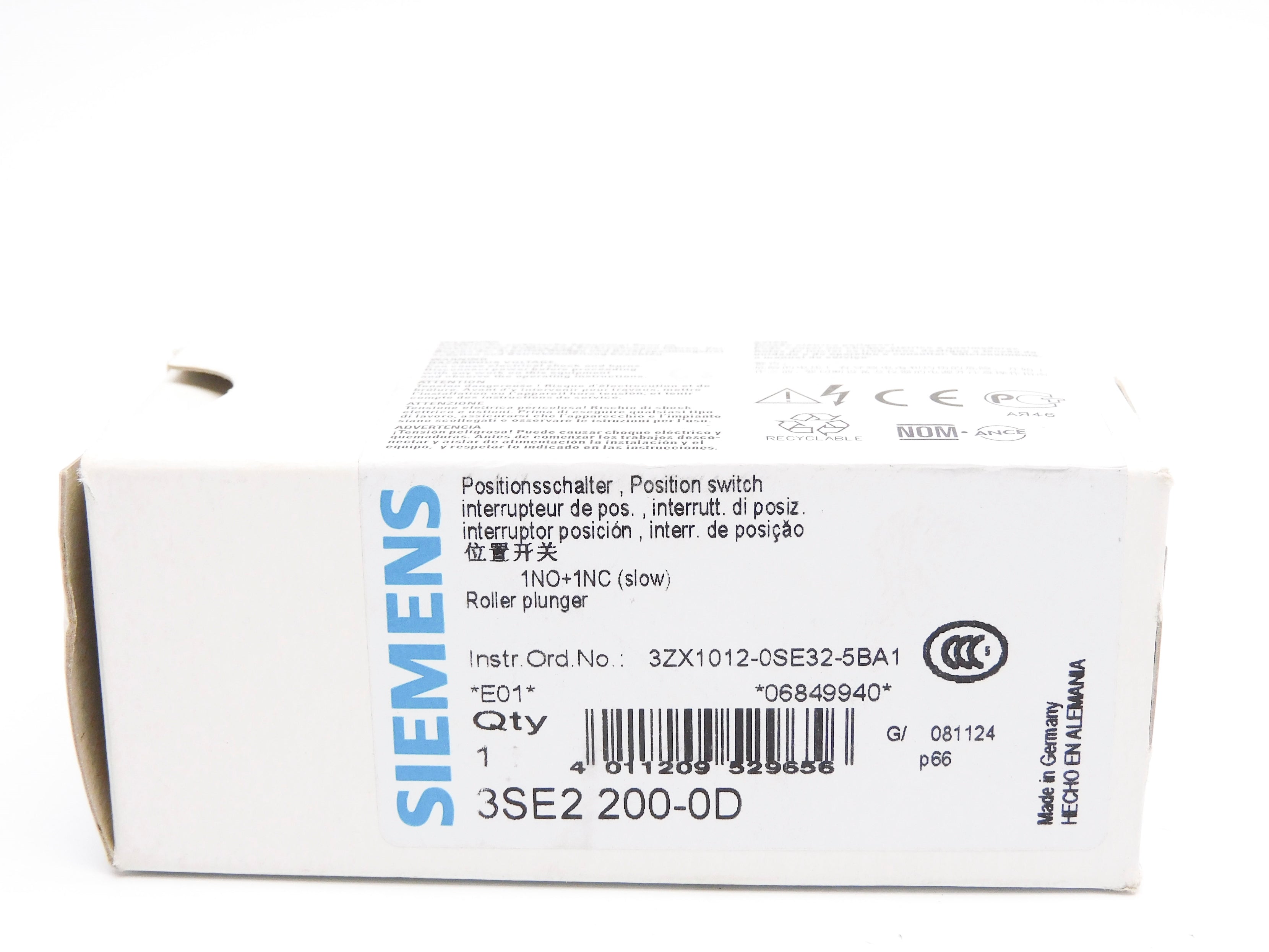 SIEMENS 3SE2200-0D NSMP