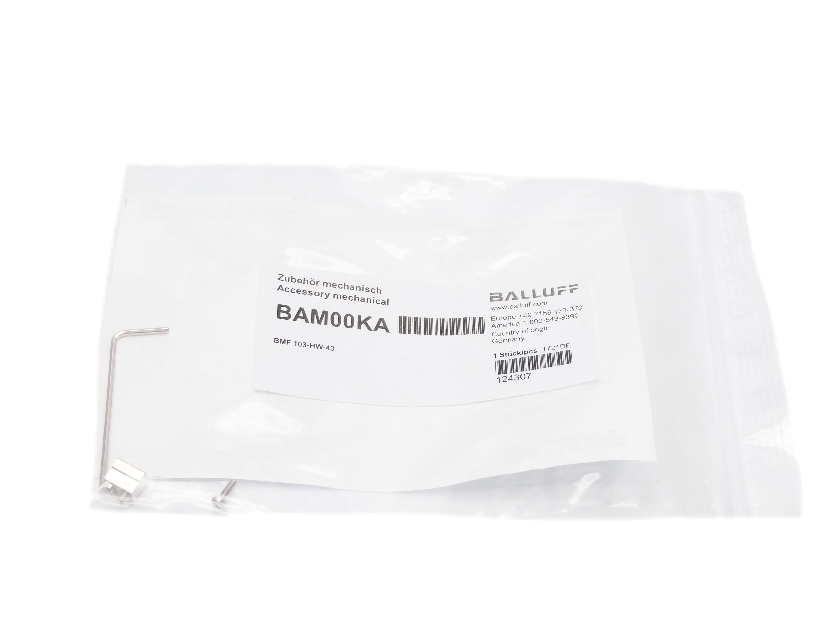 BALLUFF BMF103-HW-43 NSMP