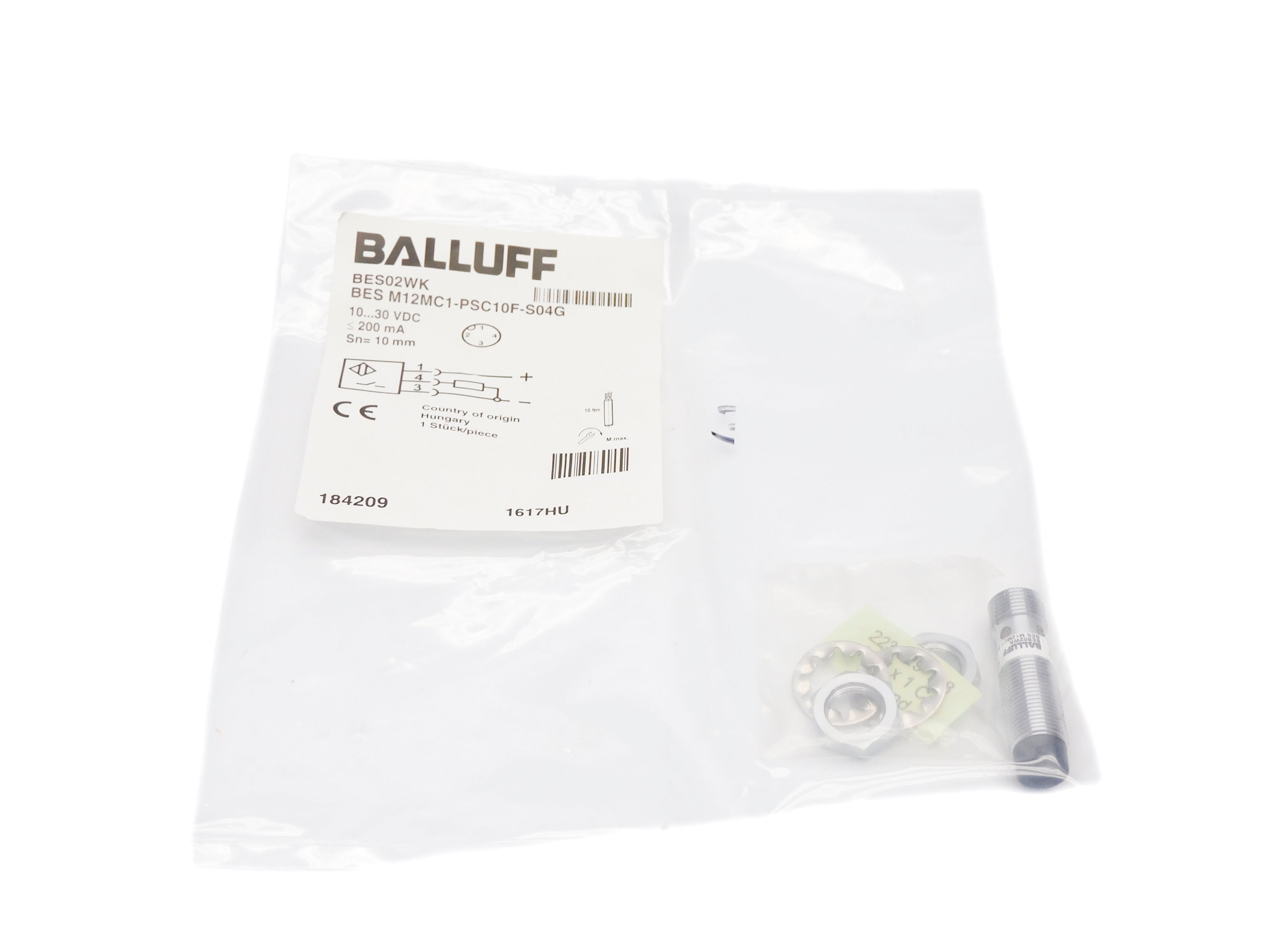 BALLUFF BESM12MC1-PSC10F-S04G NSMP