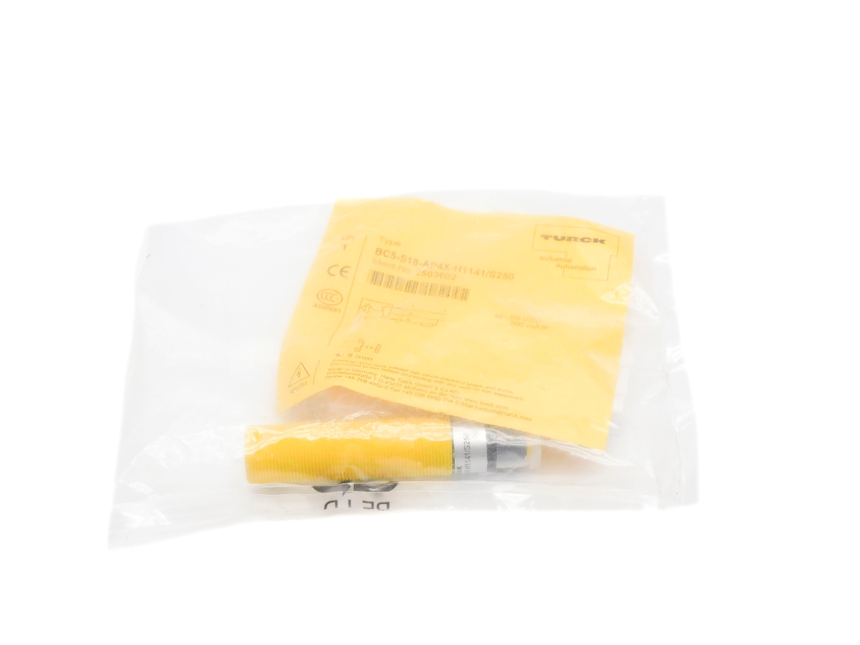TURCK BC5-S18-AP4X-H1141/S250 NSMP