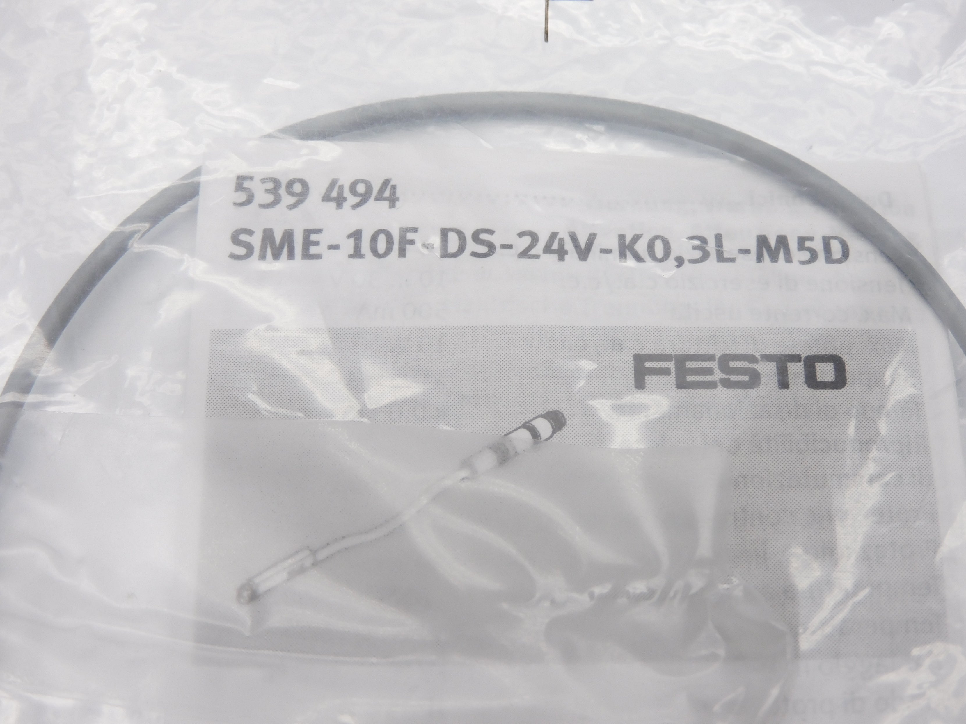 FESTO SME-10F-DS-24V-K0,3L-M5D 539494 NSMP