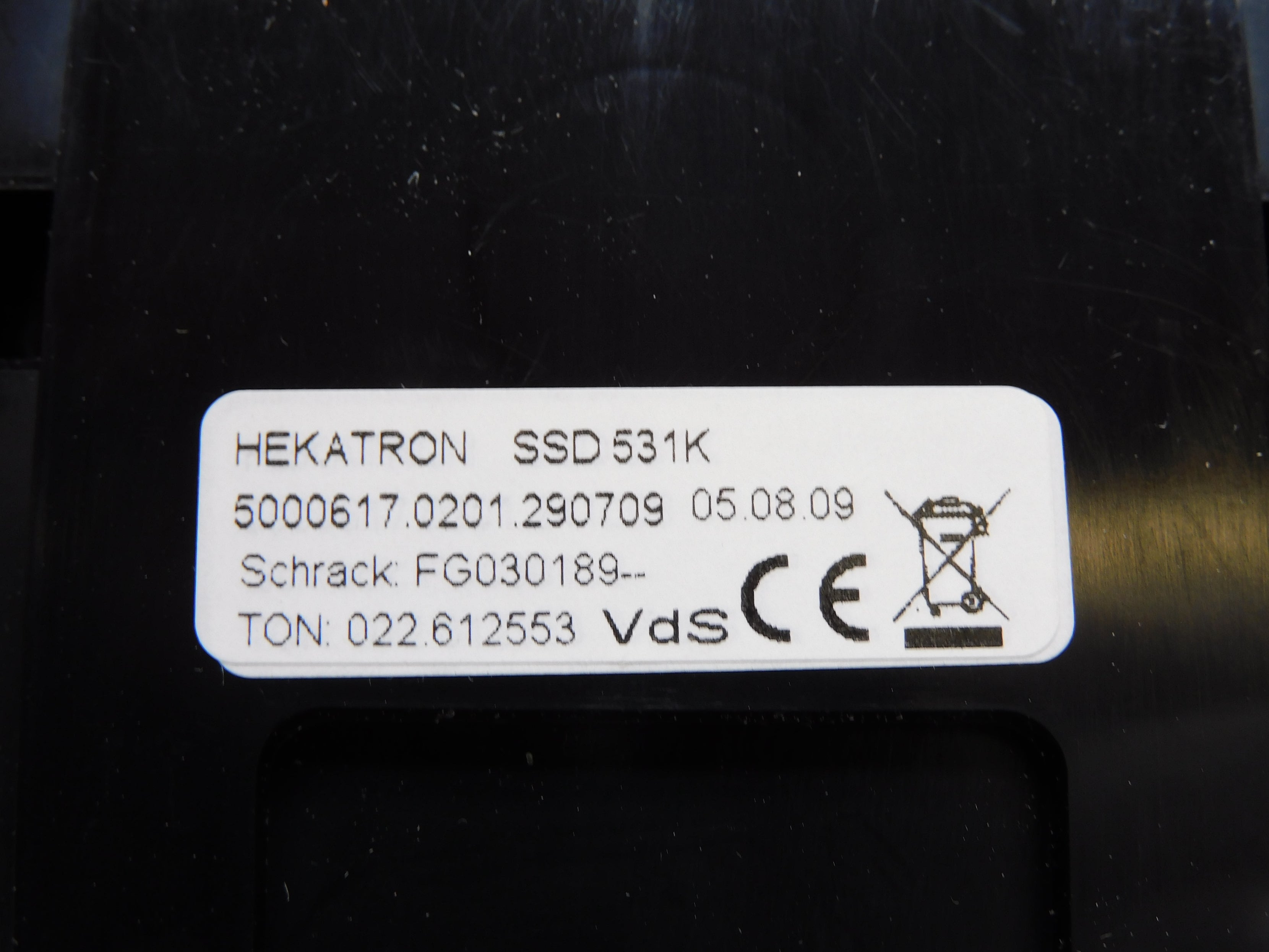 HEKATRON SSD531K NSMP