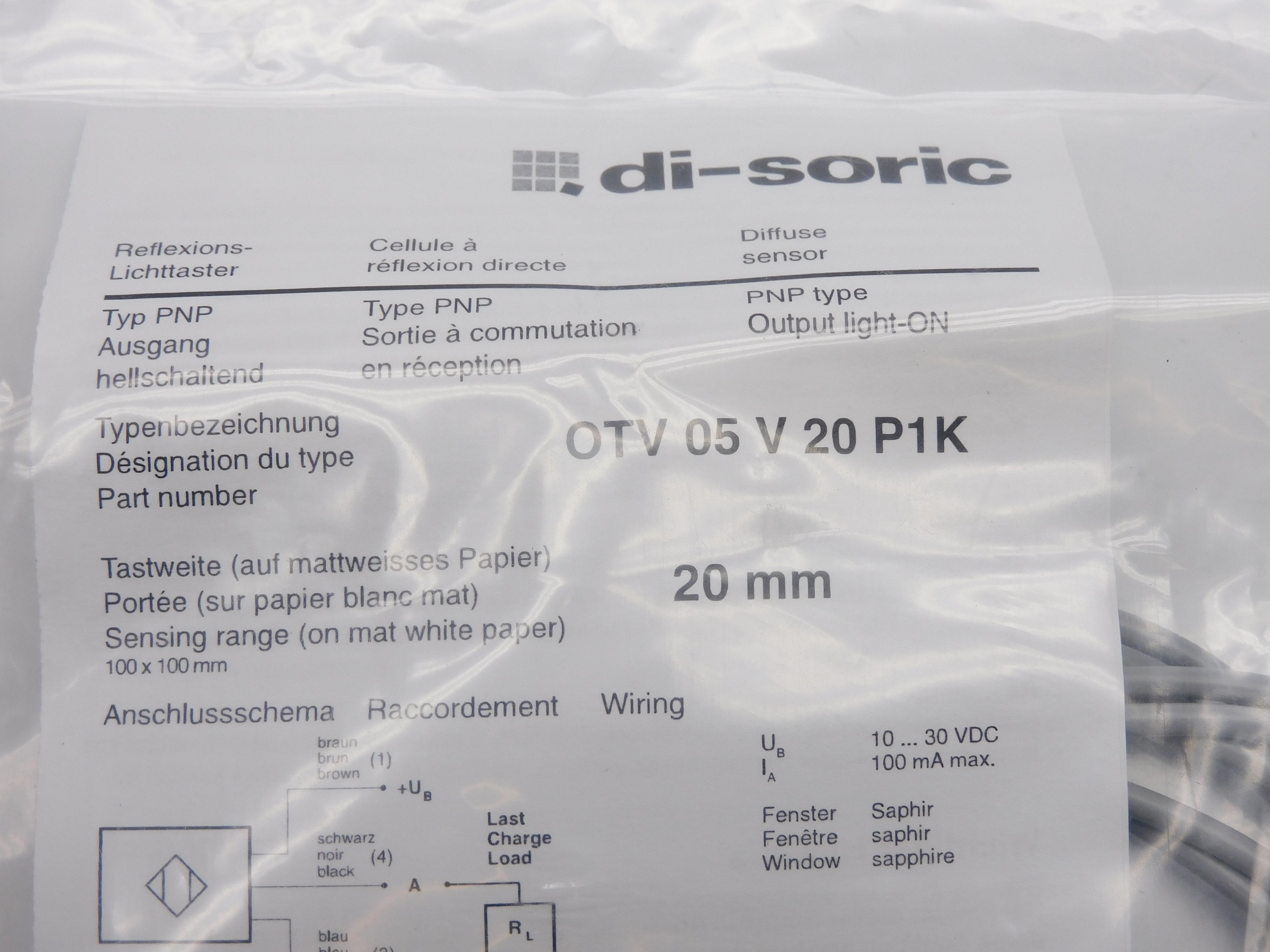 DI-SORIC OTV05V20P1K NSMP
