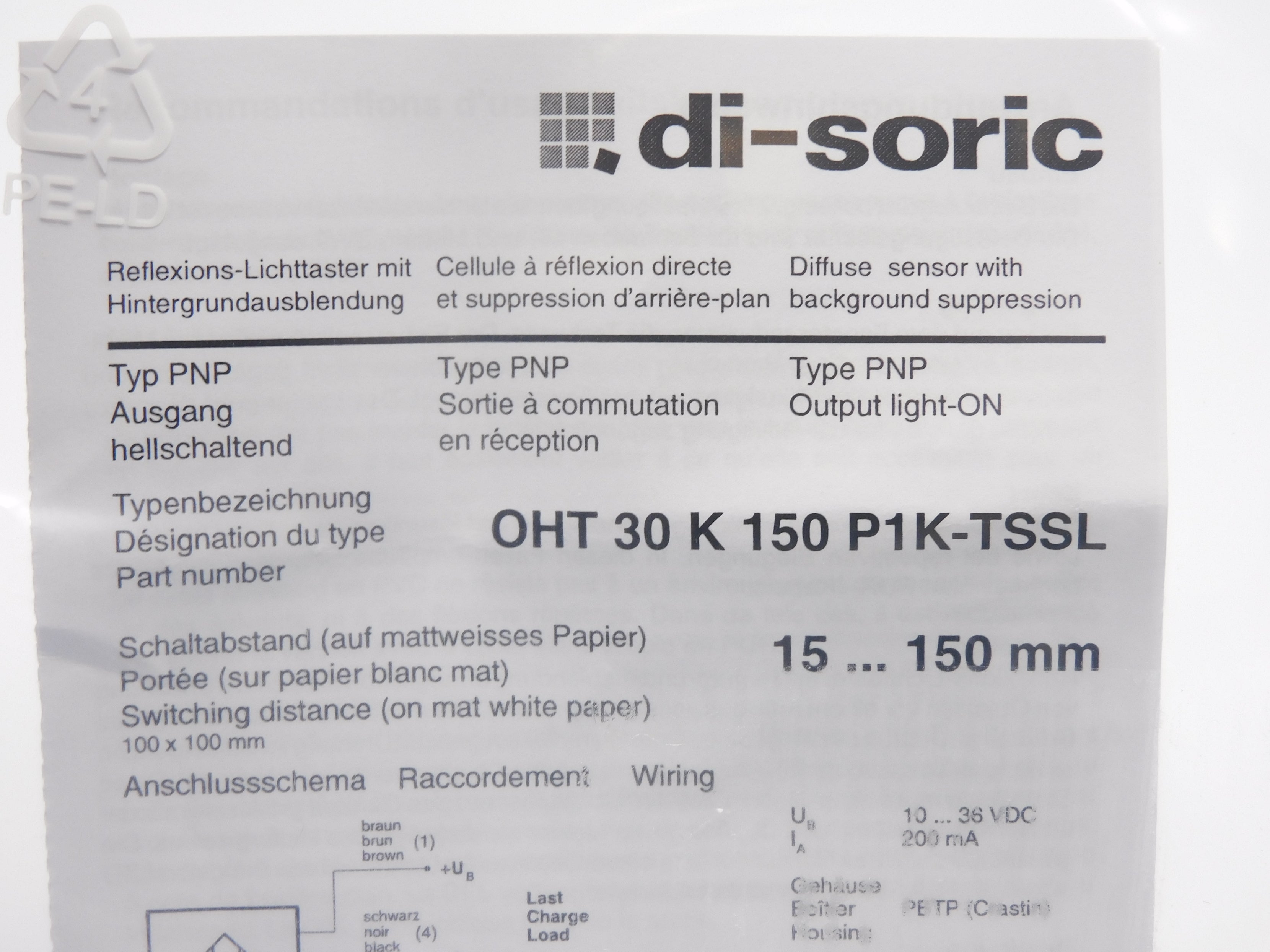 DI-SORIC OHT30K150P1K-TSSL NSMP