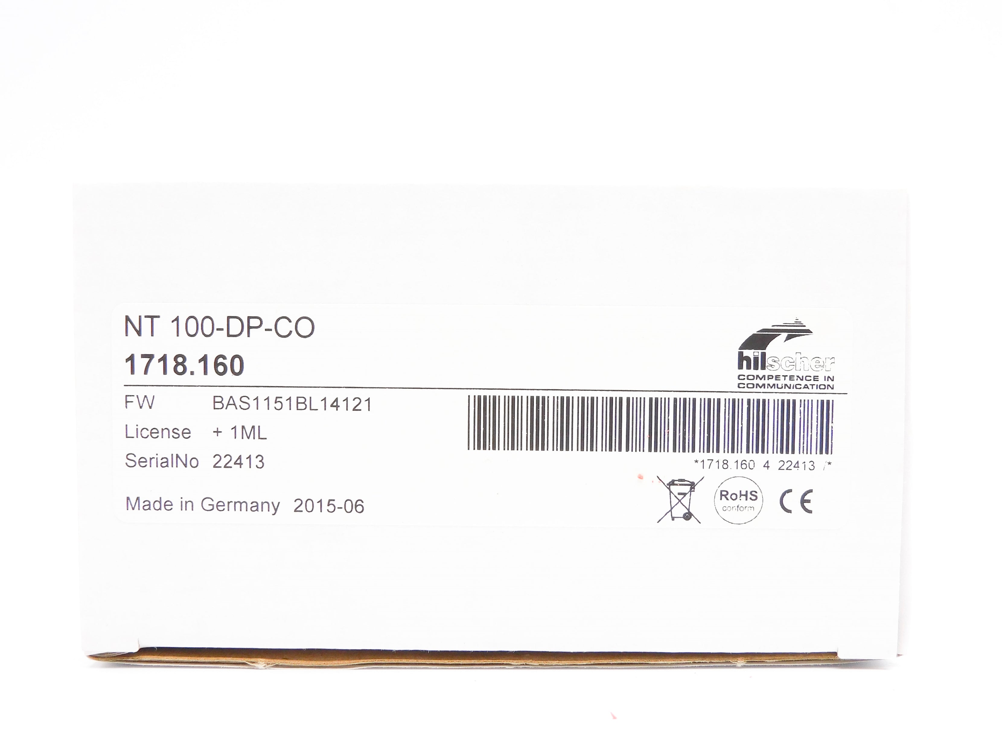 HILSCHER NT100-DP-CO NSMP