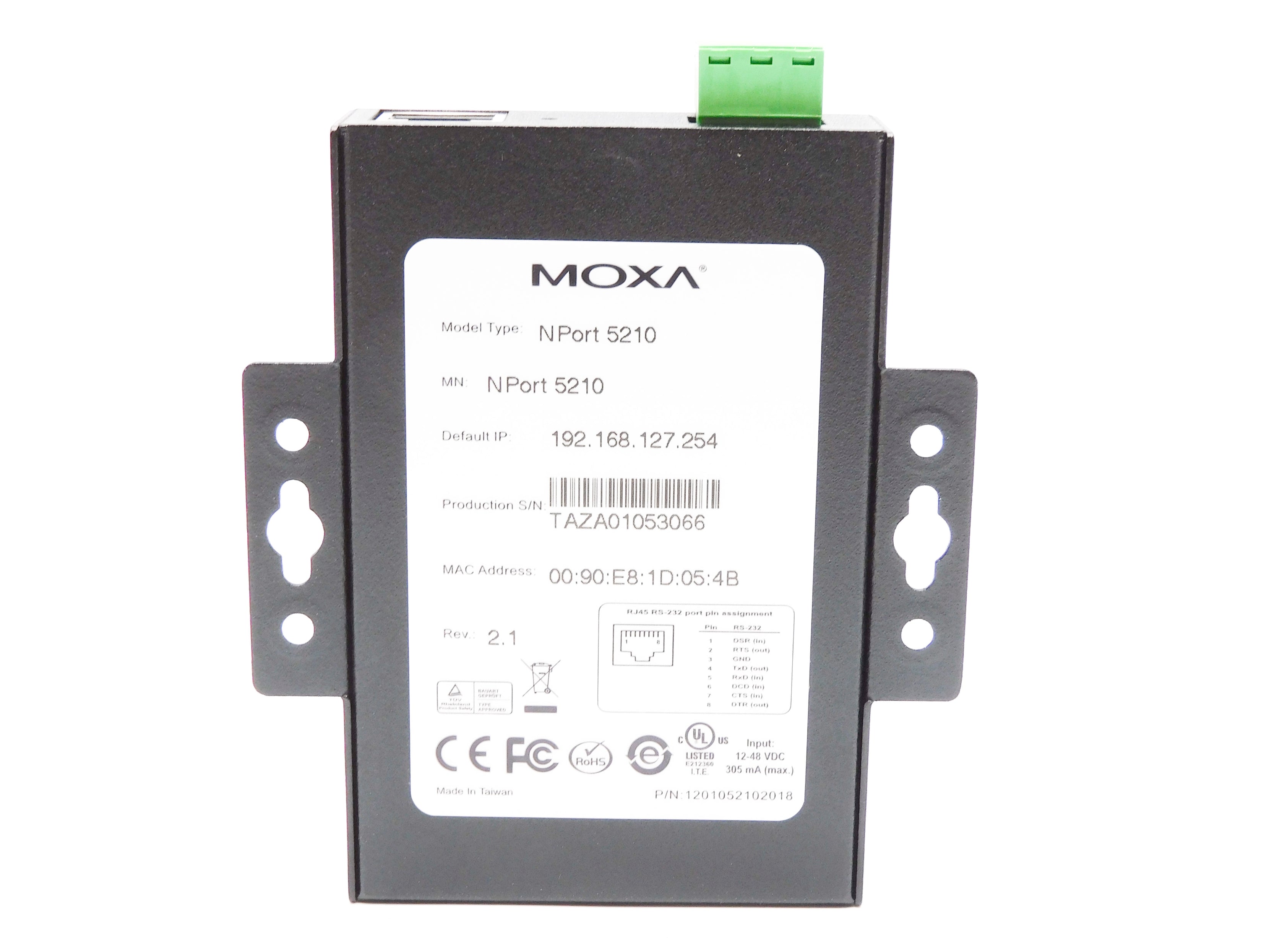 MOXA NPORT 5210 NSMP