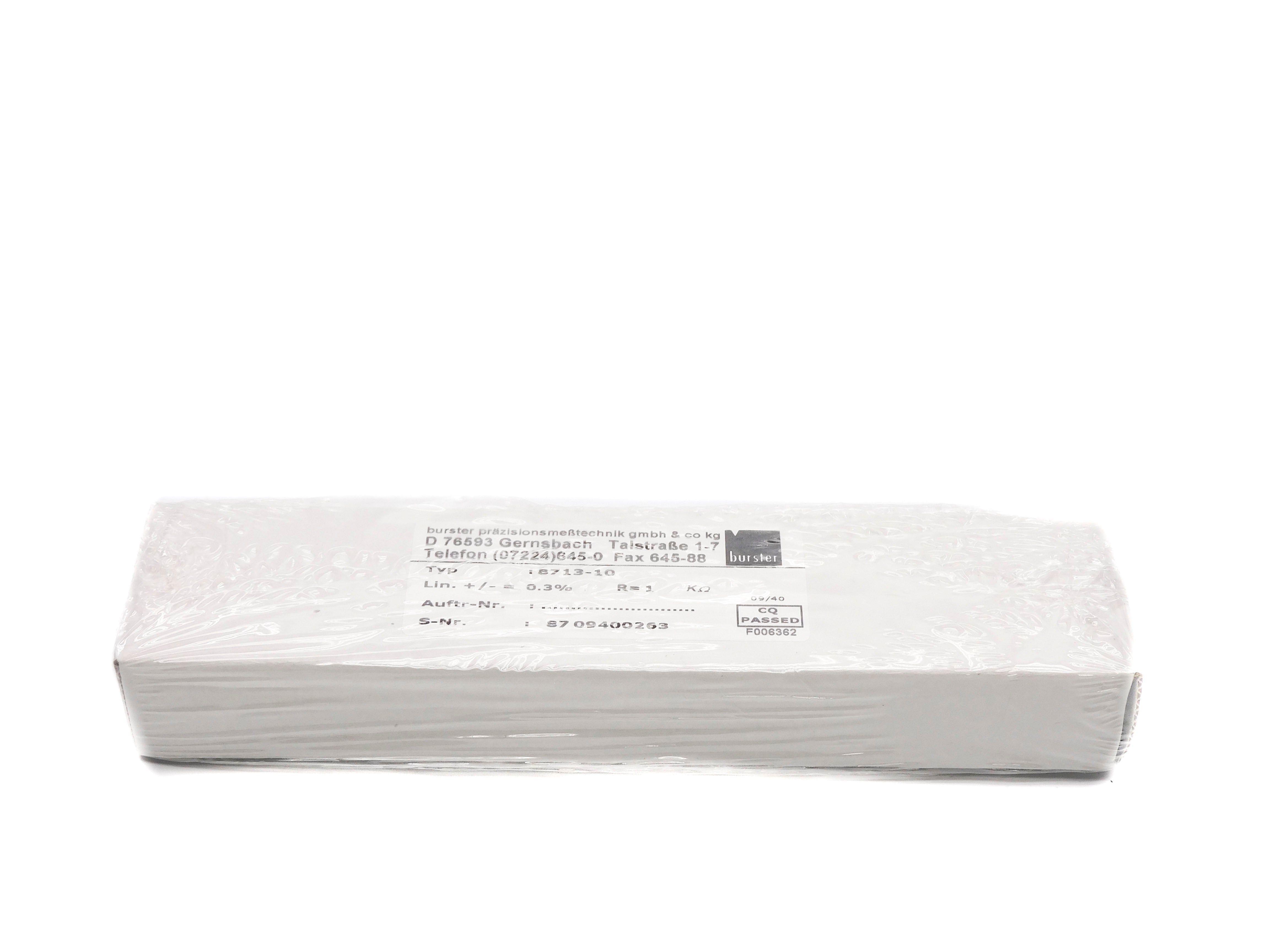 BURSTER 8713-10 NSFS