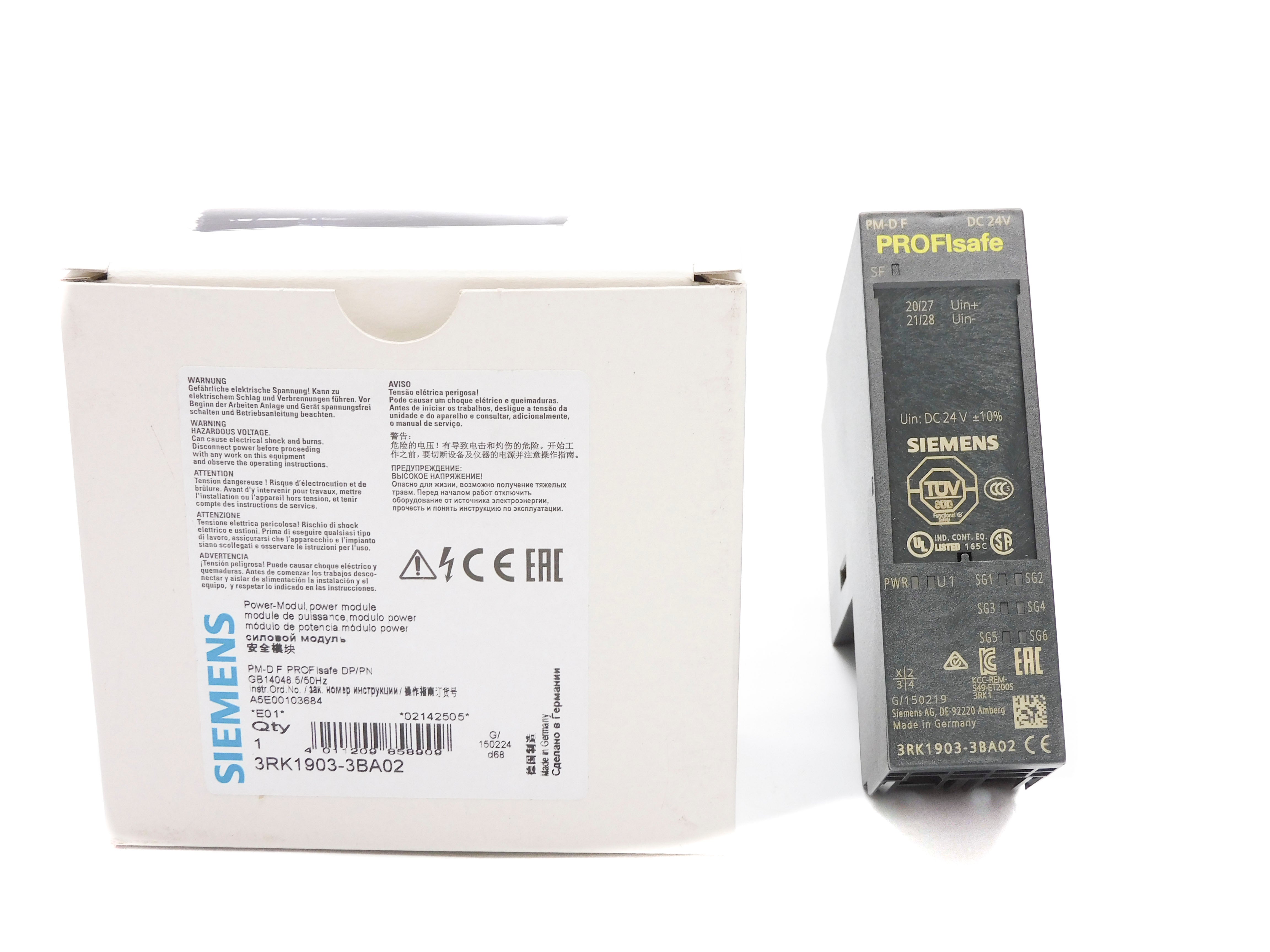 SIEMENS 3RK1903-3BA02 NSMP