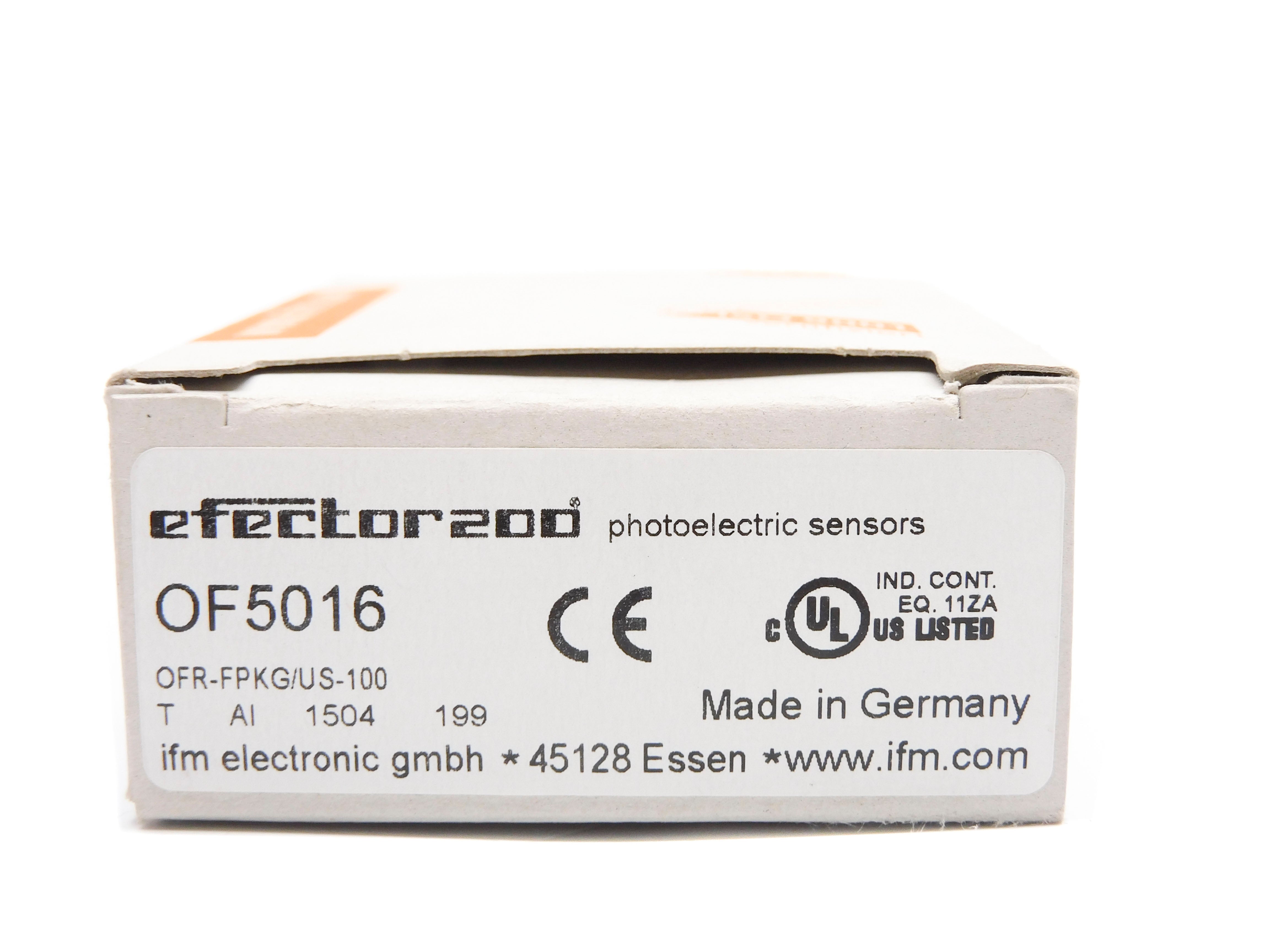 IFM EFECTOR OF5016 NSMP