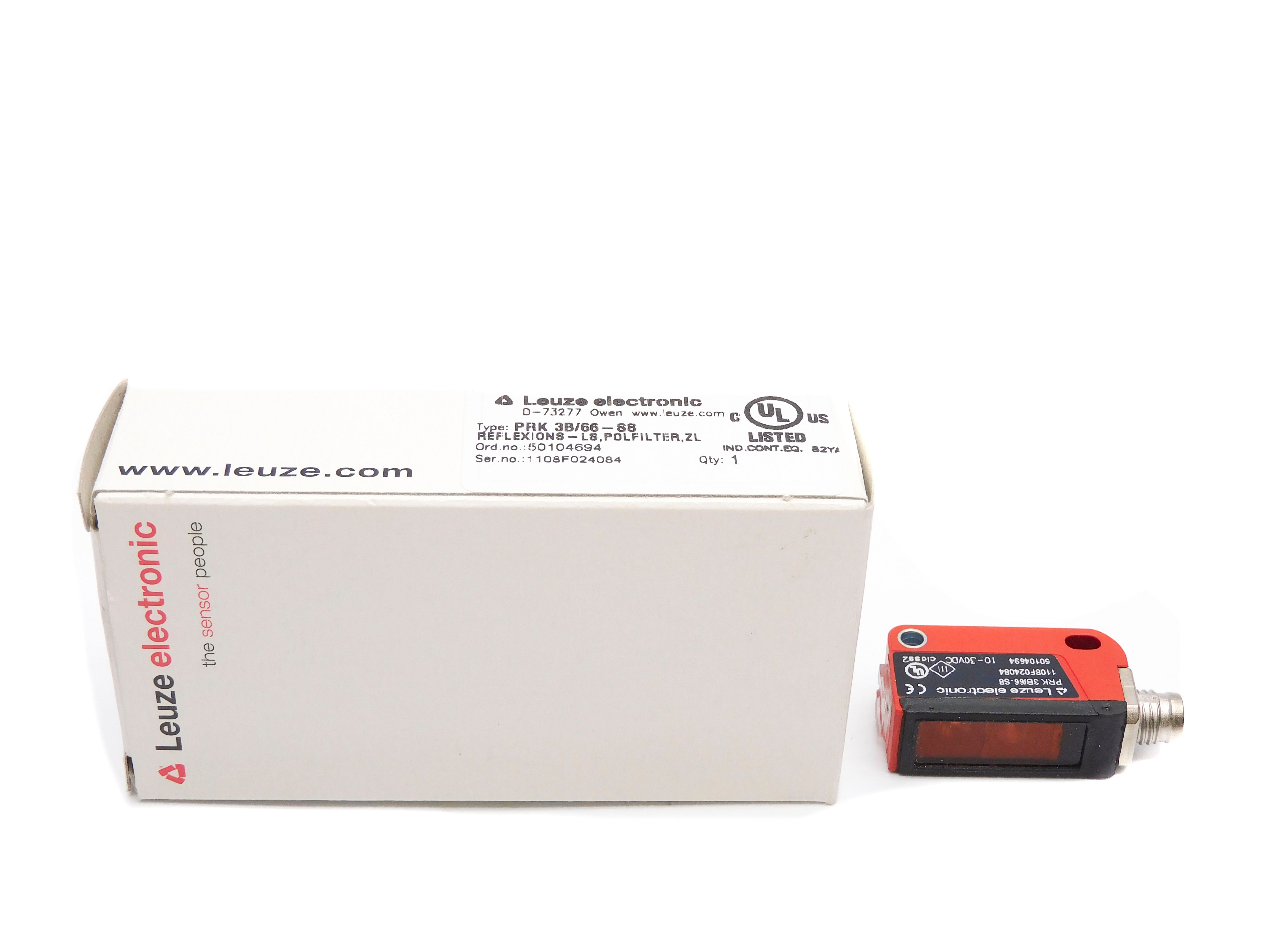 LEUZE ELECTRONIC PRK3B/66-S8 NSMP