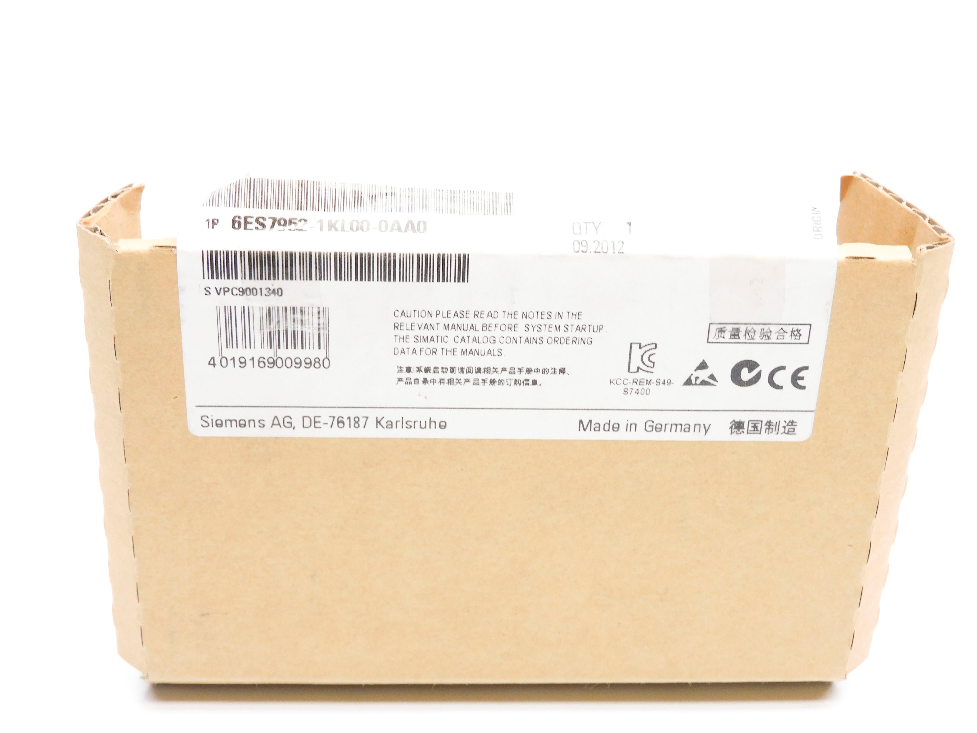 SIEMENS 6ES7952-1KL00-0AA0 NSMP
