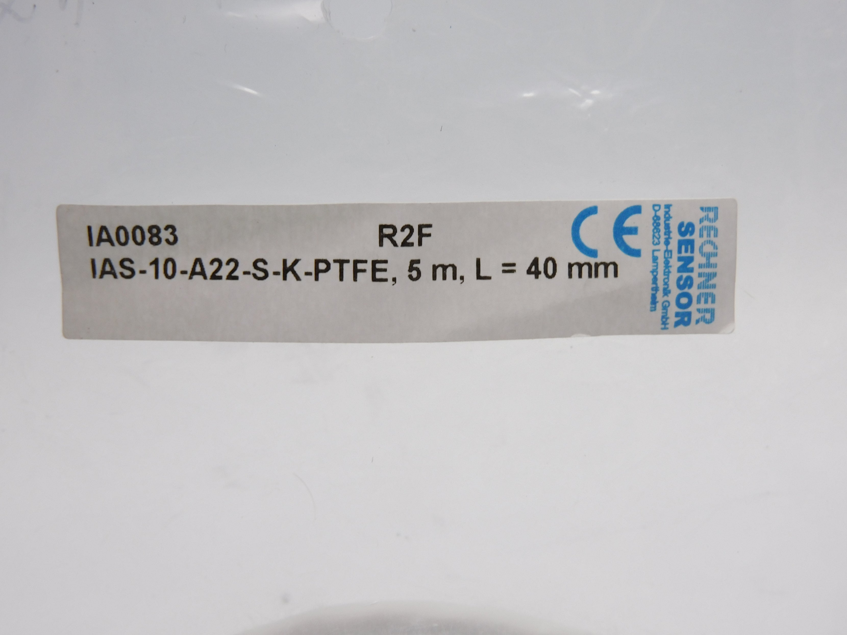RECHNER IAS-10-A22-S-K-PTFE IA0083 NSMP