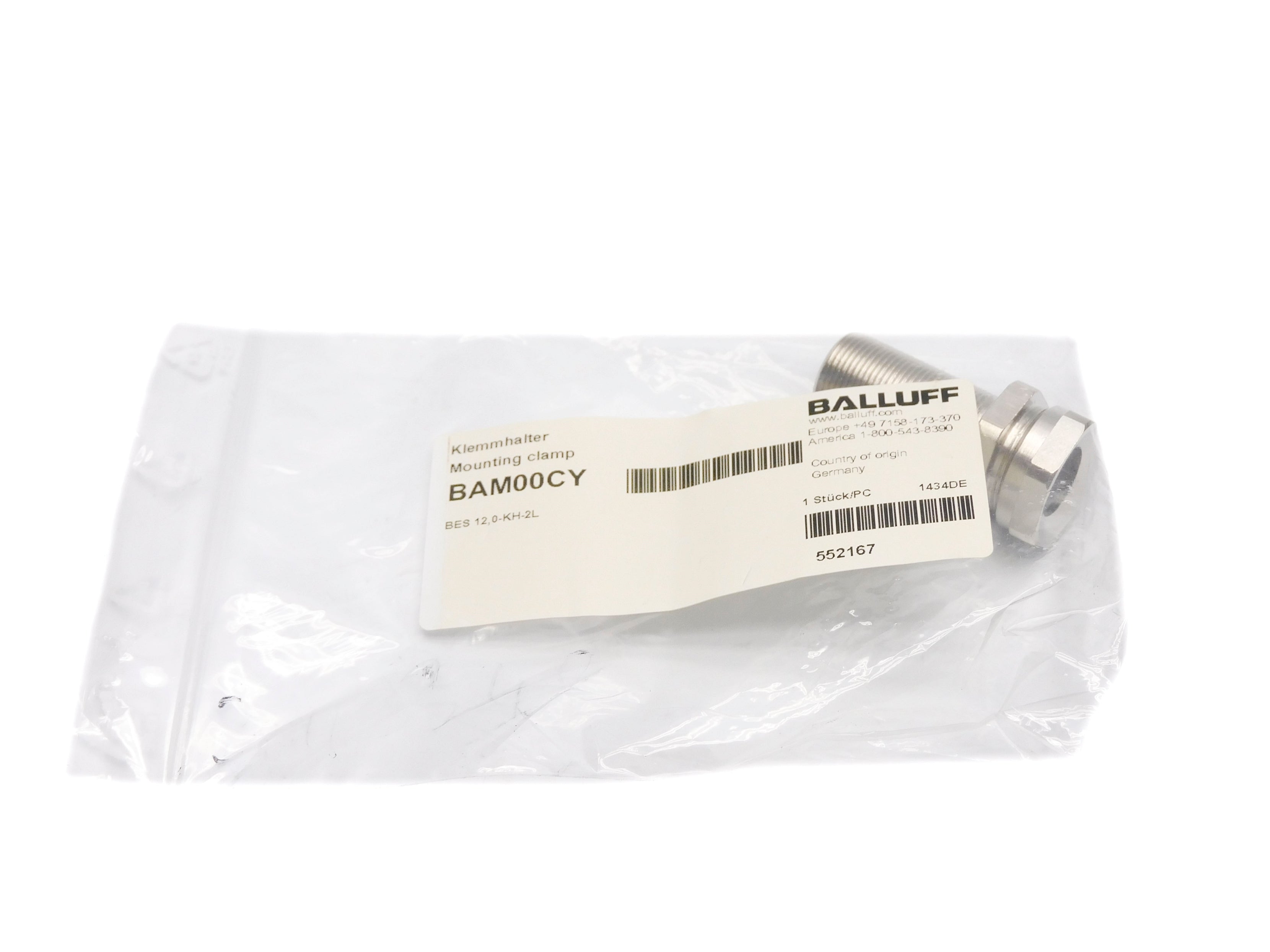 BALLUFF BES12,0-KH-2L NSMP