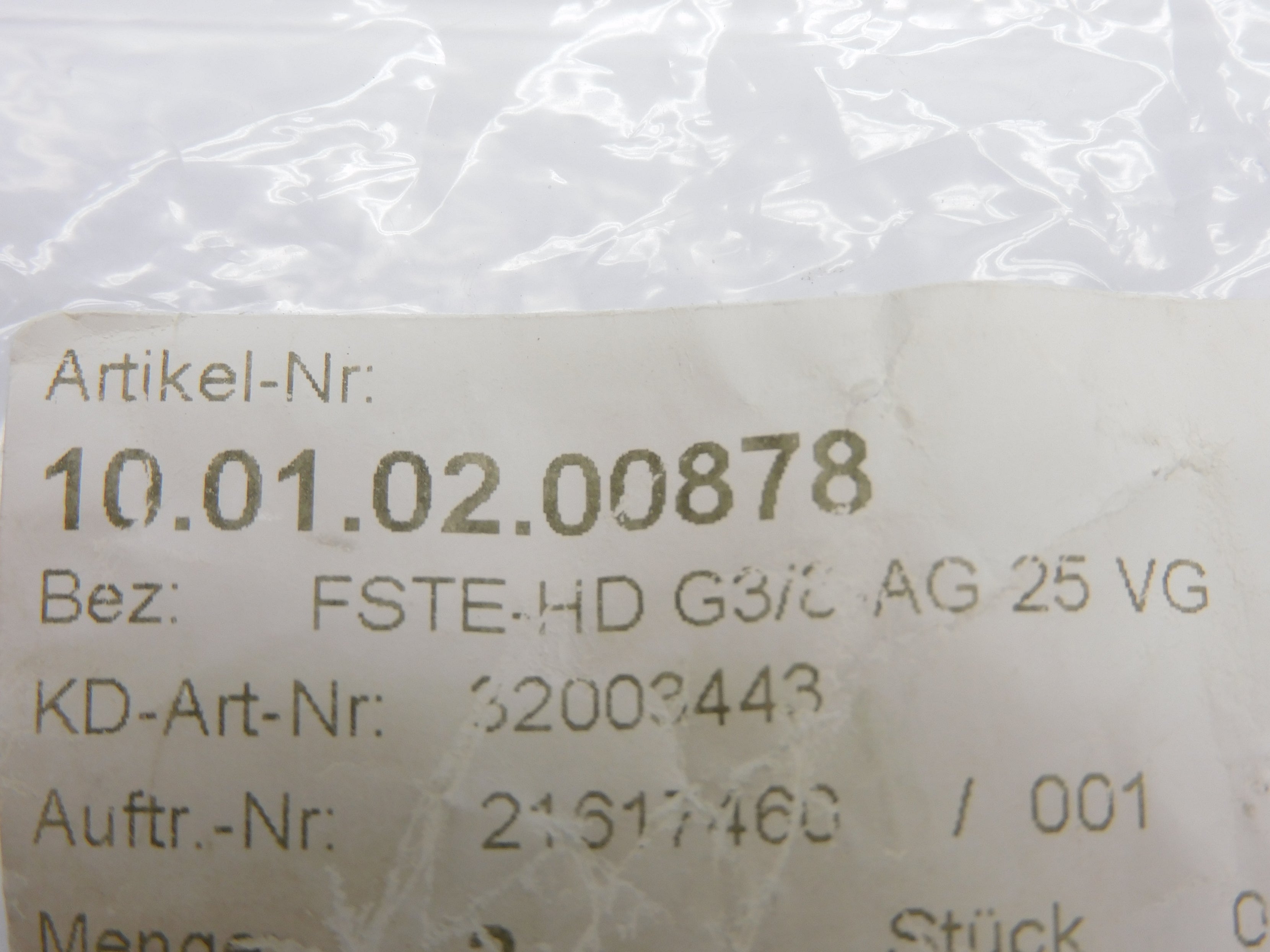 SCHMALZ FSTE-HDG3/8AG25VG NSNP