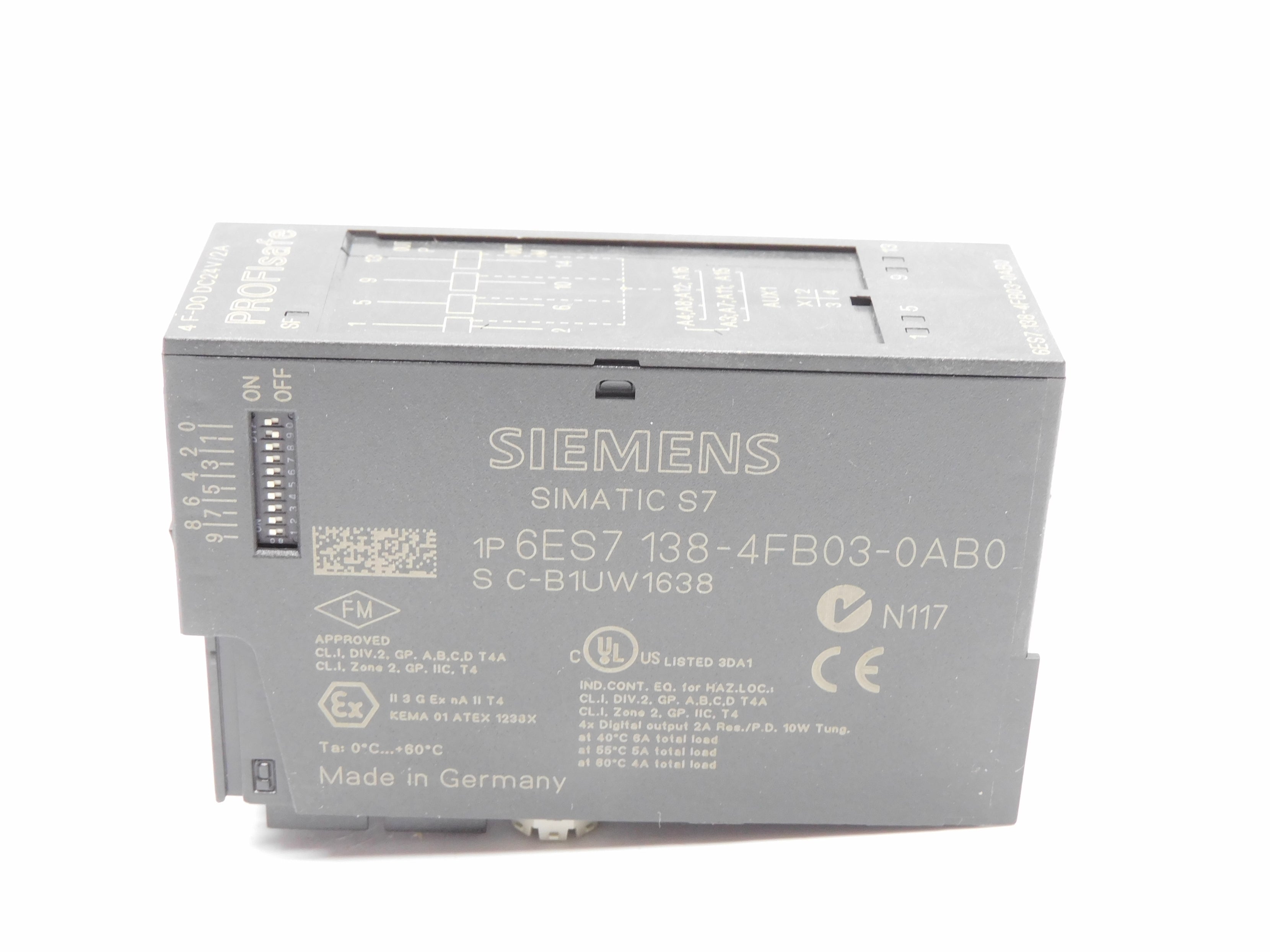 SIEMENS 6ES7138-4FB03-0AB0 NSMP