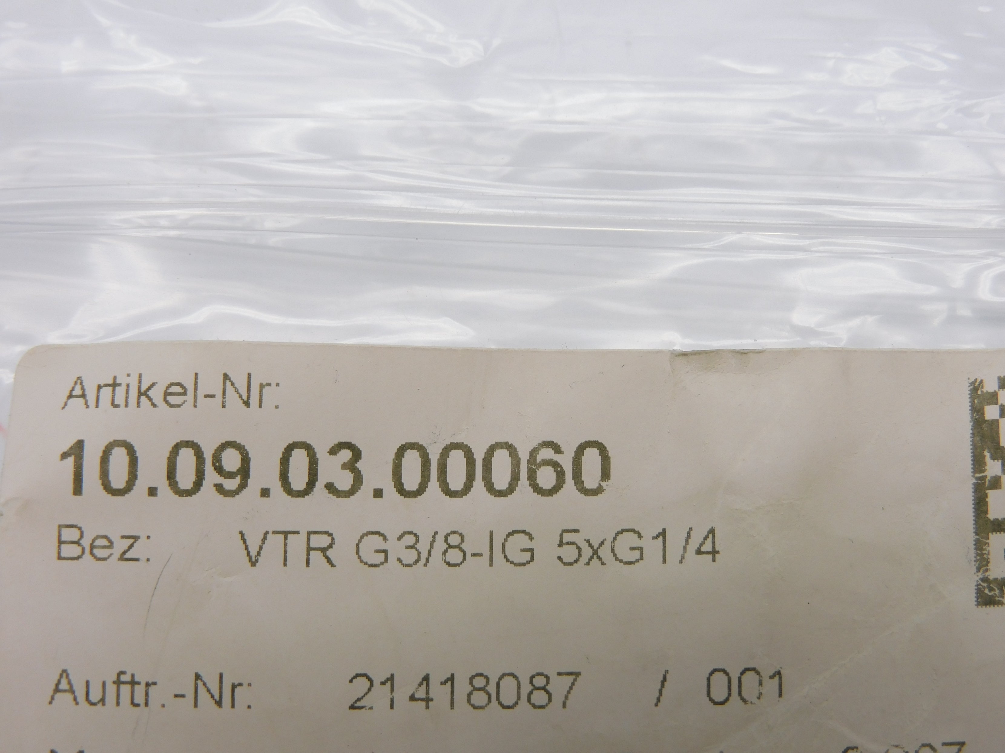 SCHMALZ VTRG3/8-IG5XG1/4 NSNP
