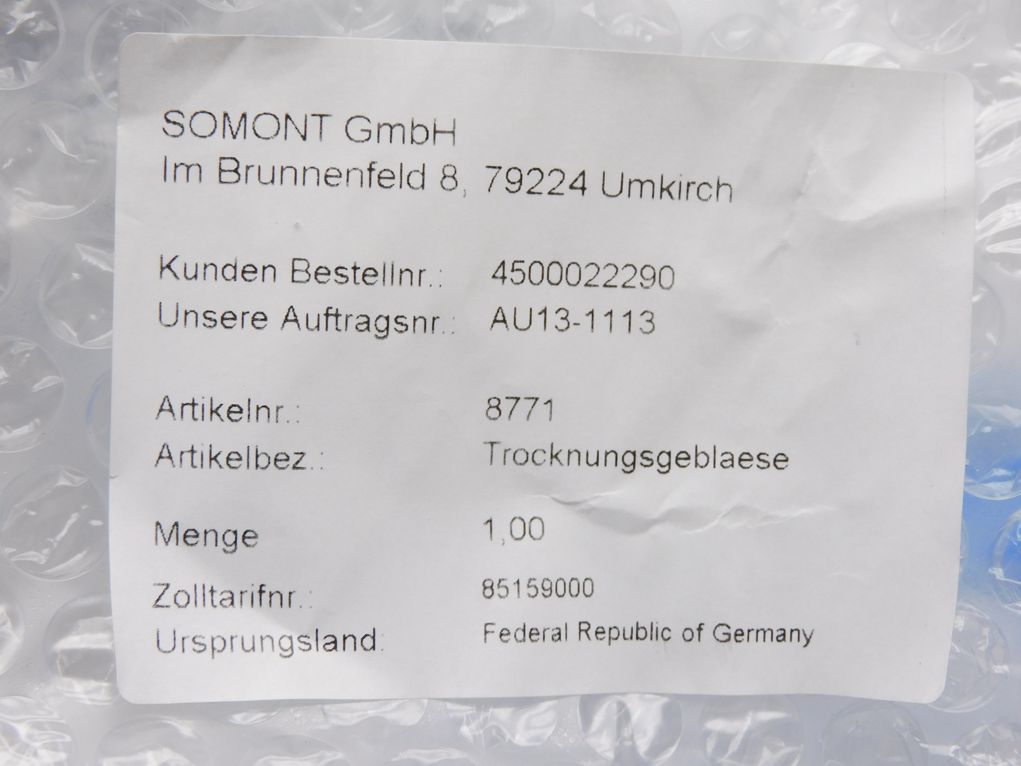 SOMOT 8771 NSNP