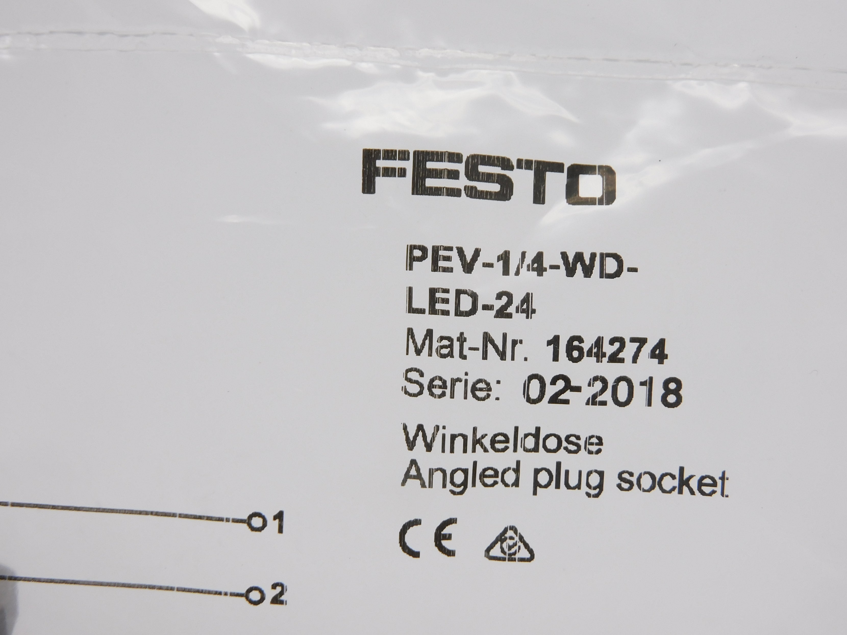 FESTO PEV-1/4-WD-LED-24 NSMP
