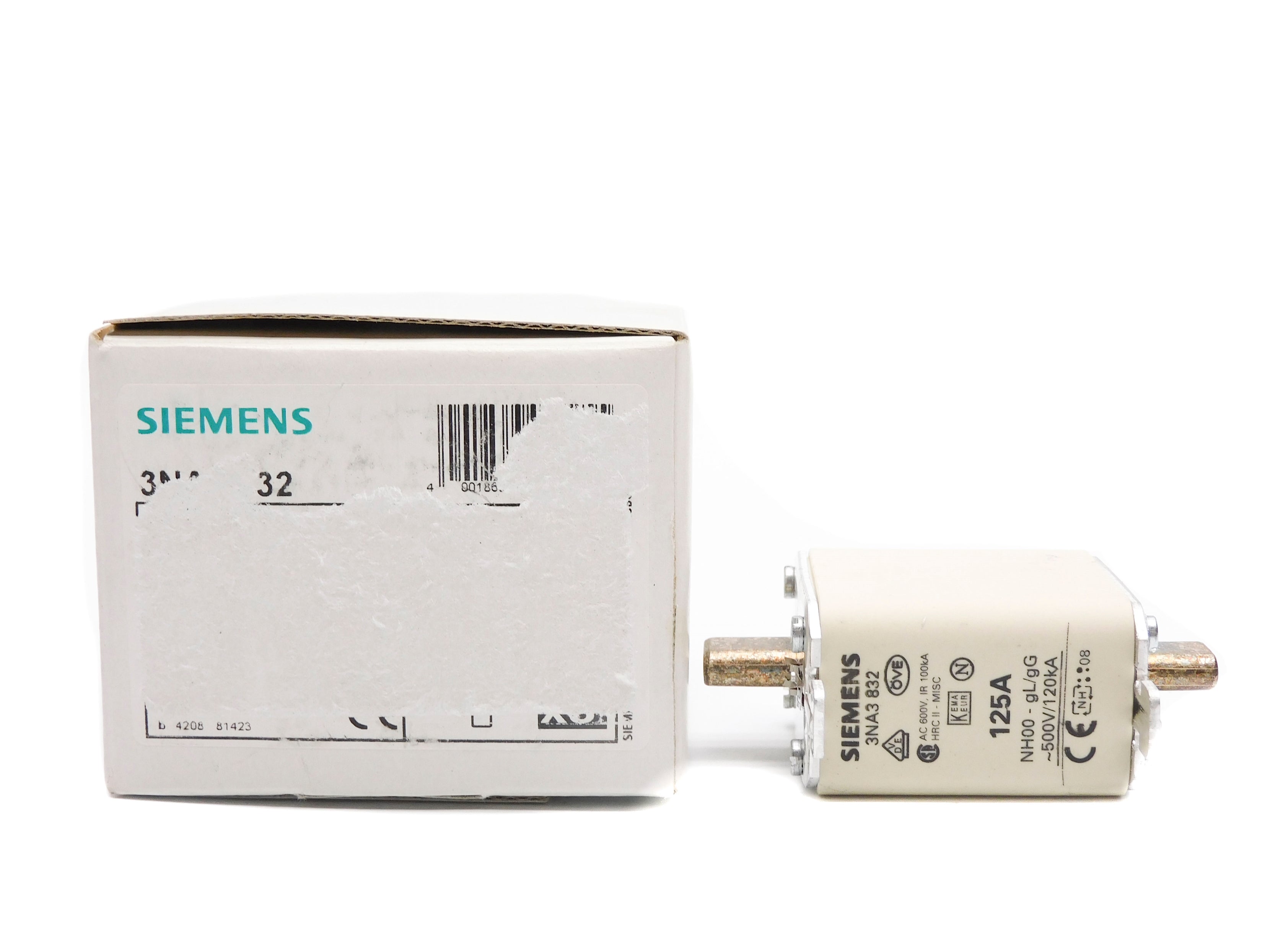 SIEMENS 3NA3832 500V 125A (PKG OF 3) NSMP