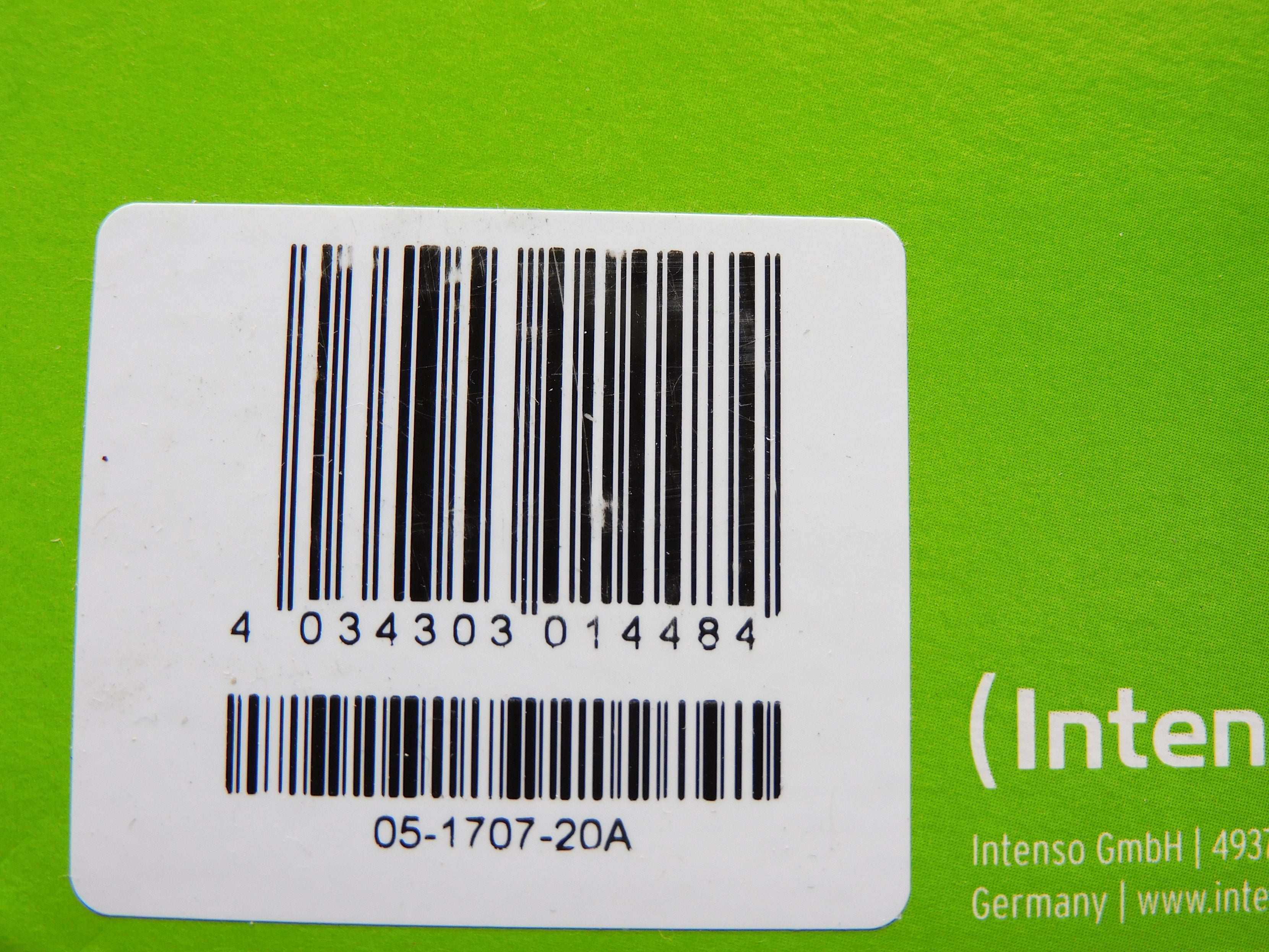 INTENSO 05-1707-20A NSFS