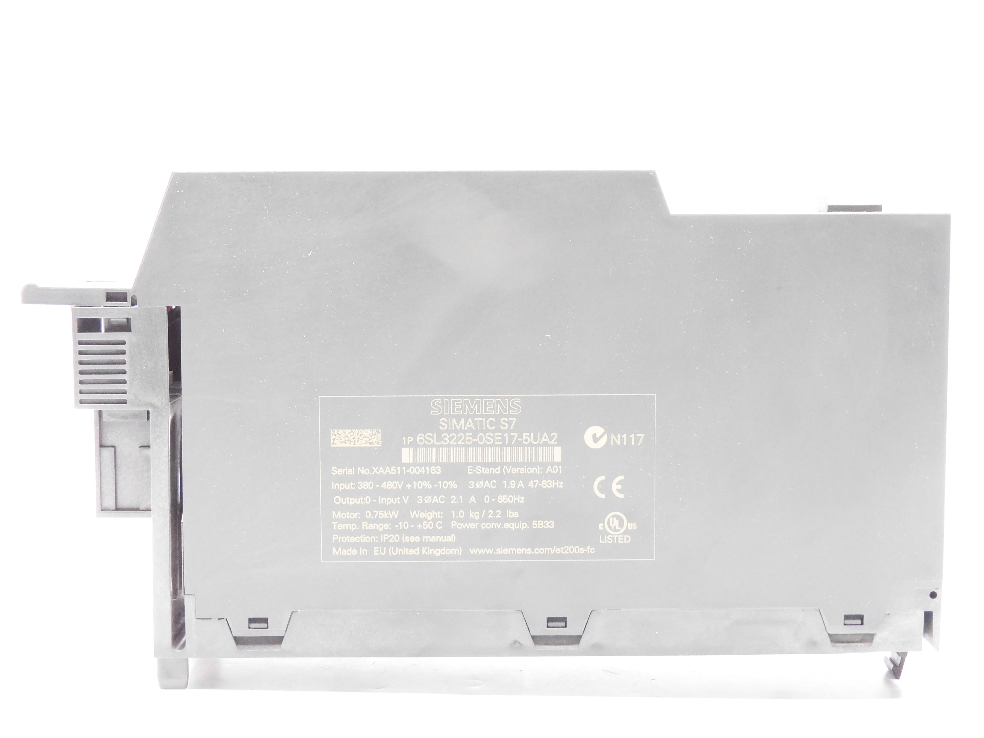 SIEMENS 6SL3225-0SE17-5UA2 NSMP