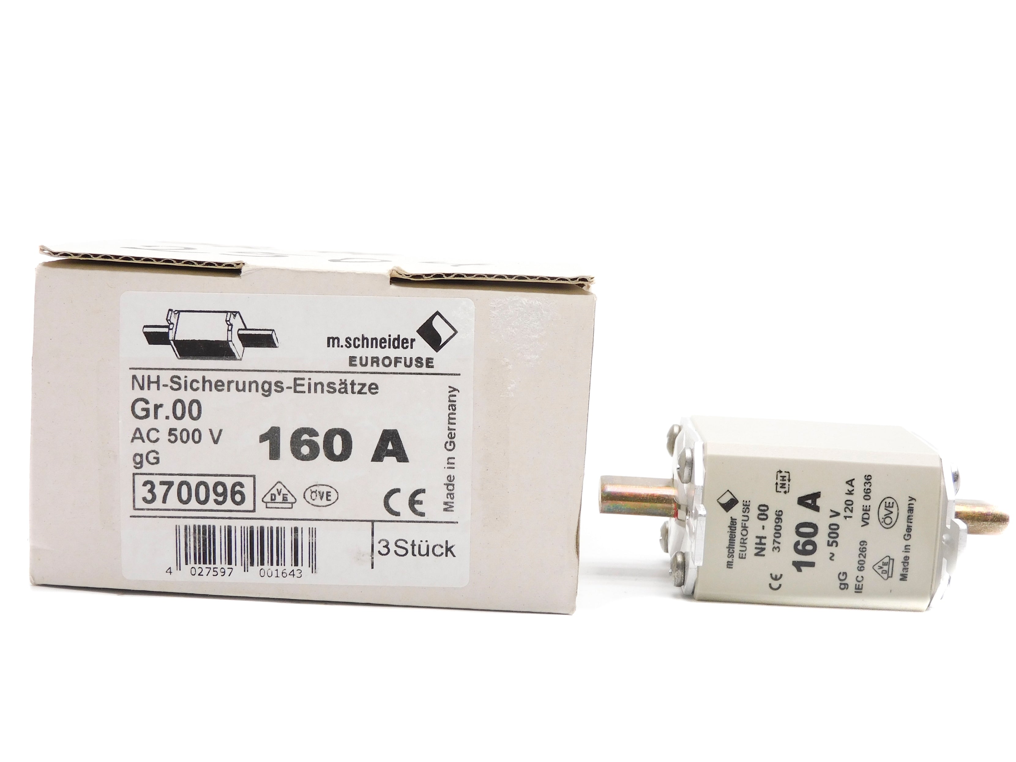 M.SCHNEIDER 370096 NH-00 (PKG OF 3) NSMP