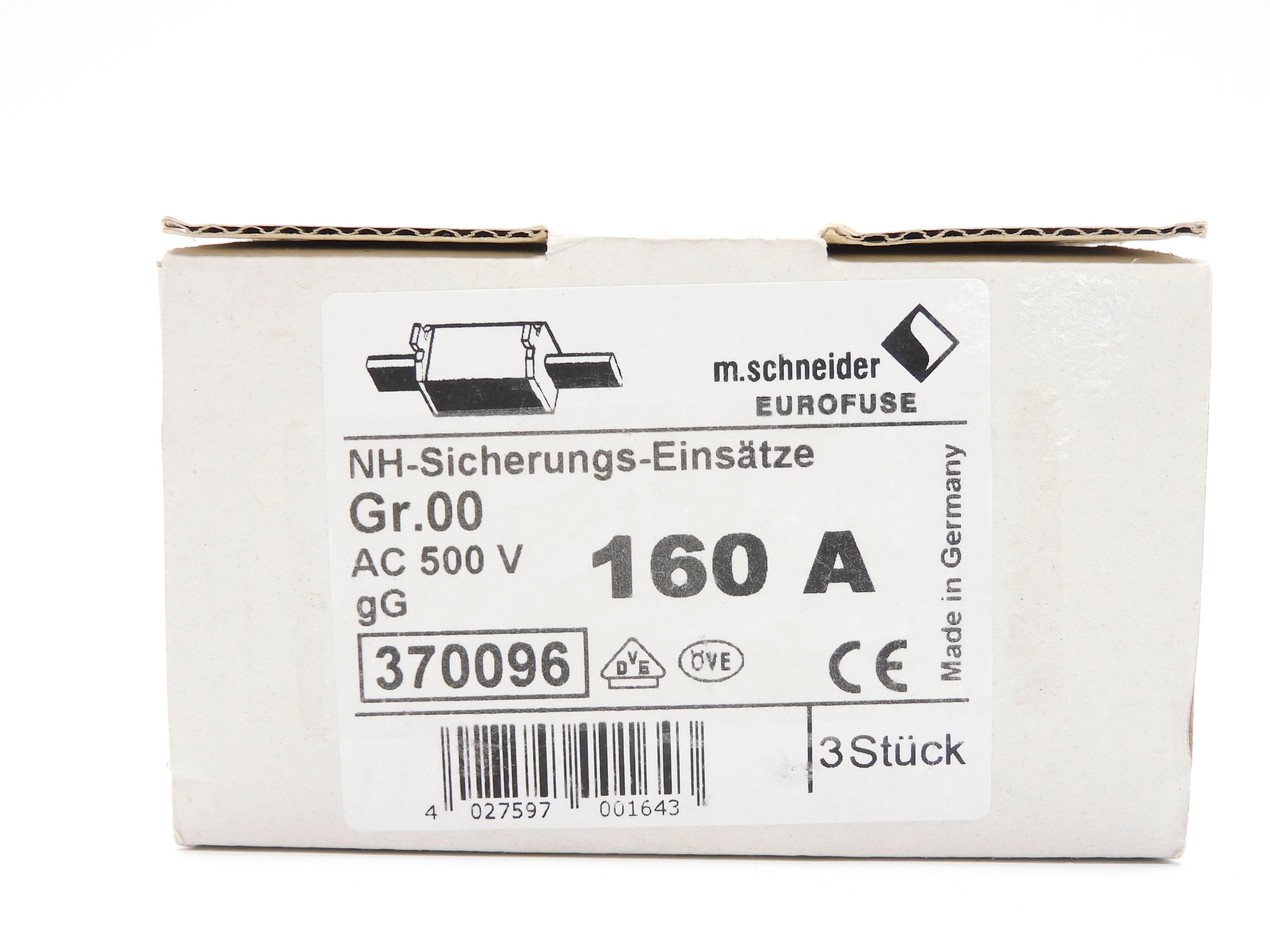 M.SCHNEIDER 370096 NH-00 (PKG OF 3) NSMP
