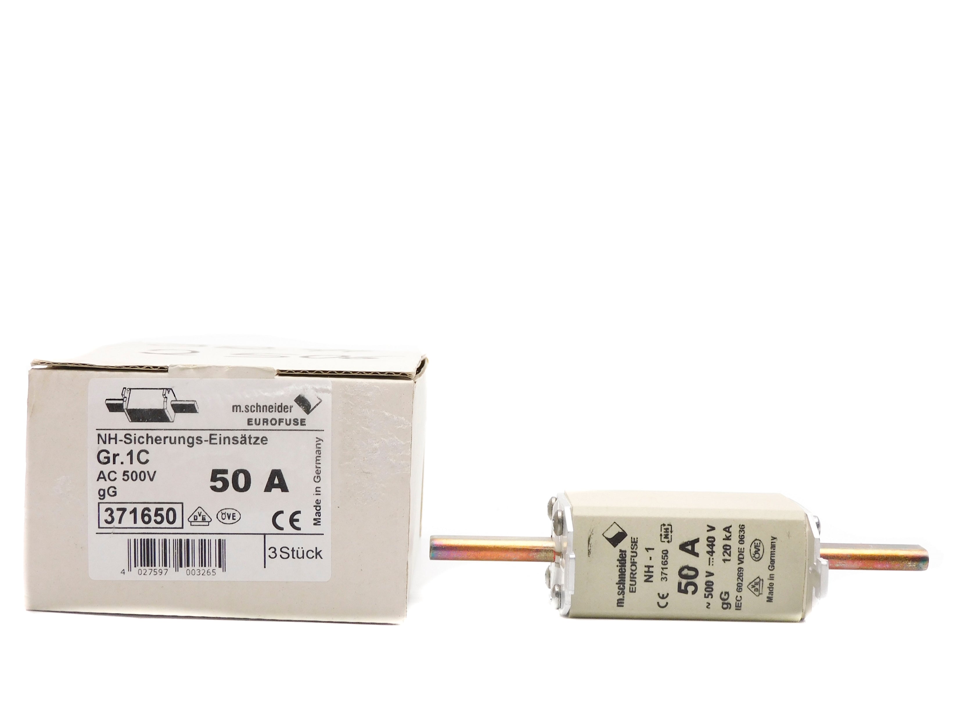 M.SCHNEIDER 371650 NH-1 (PKG OF 3) NSMP