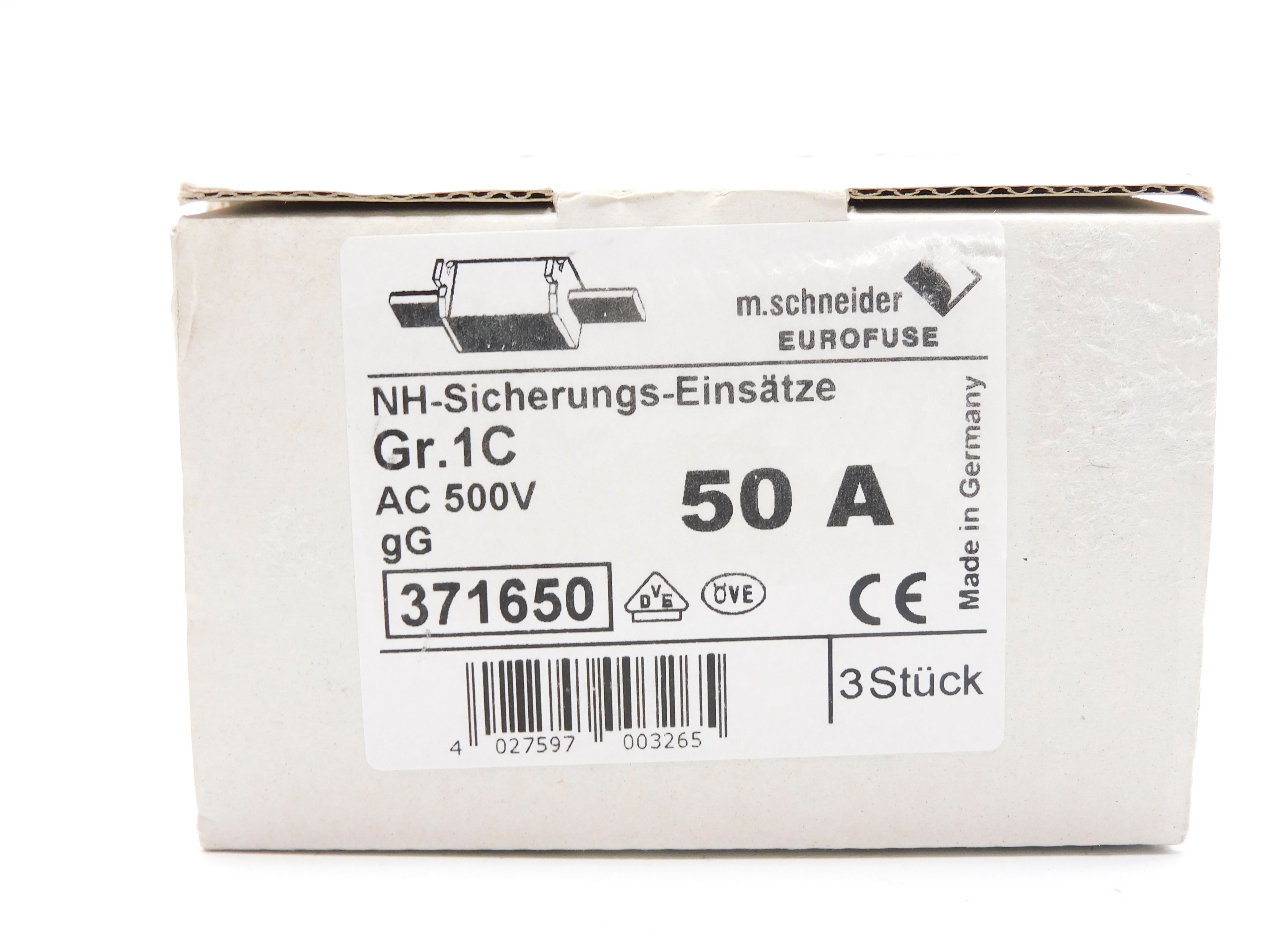 M.SCHNEIDER 371650 NH-1 (PKG OF 3) NSMP