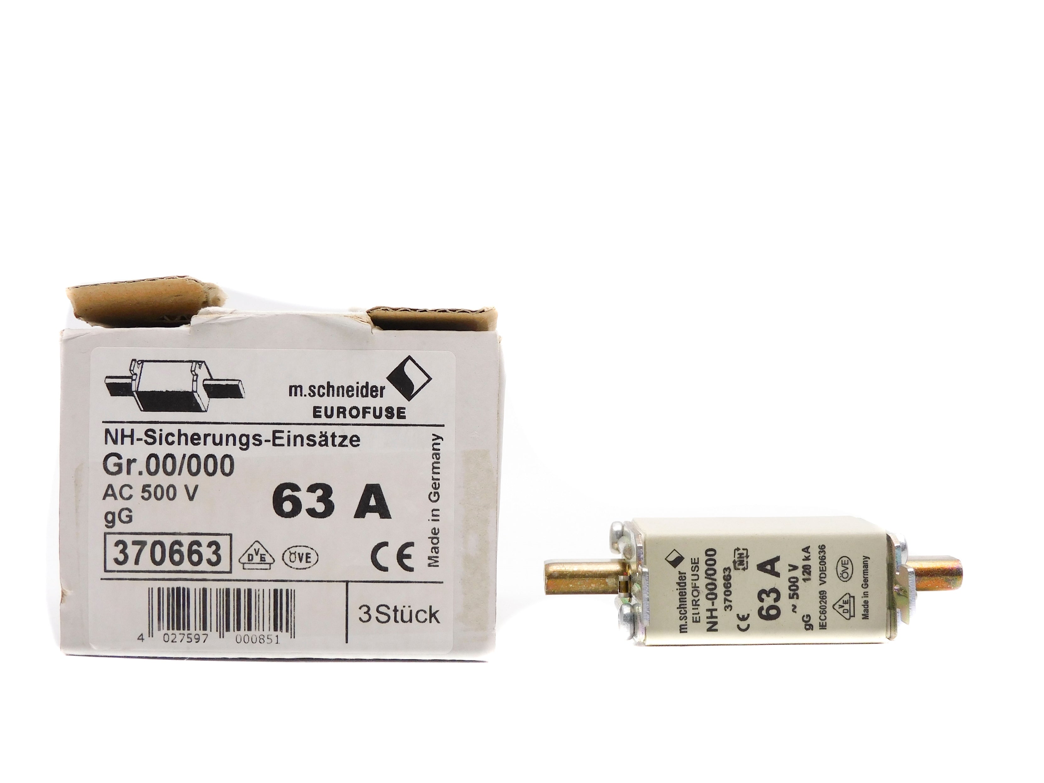 M.SCHNEIDER 370663 NH-00/000 (PKG OF 3) NSMP