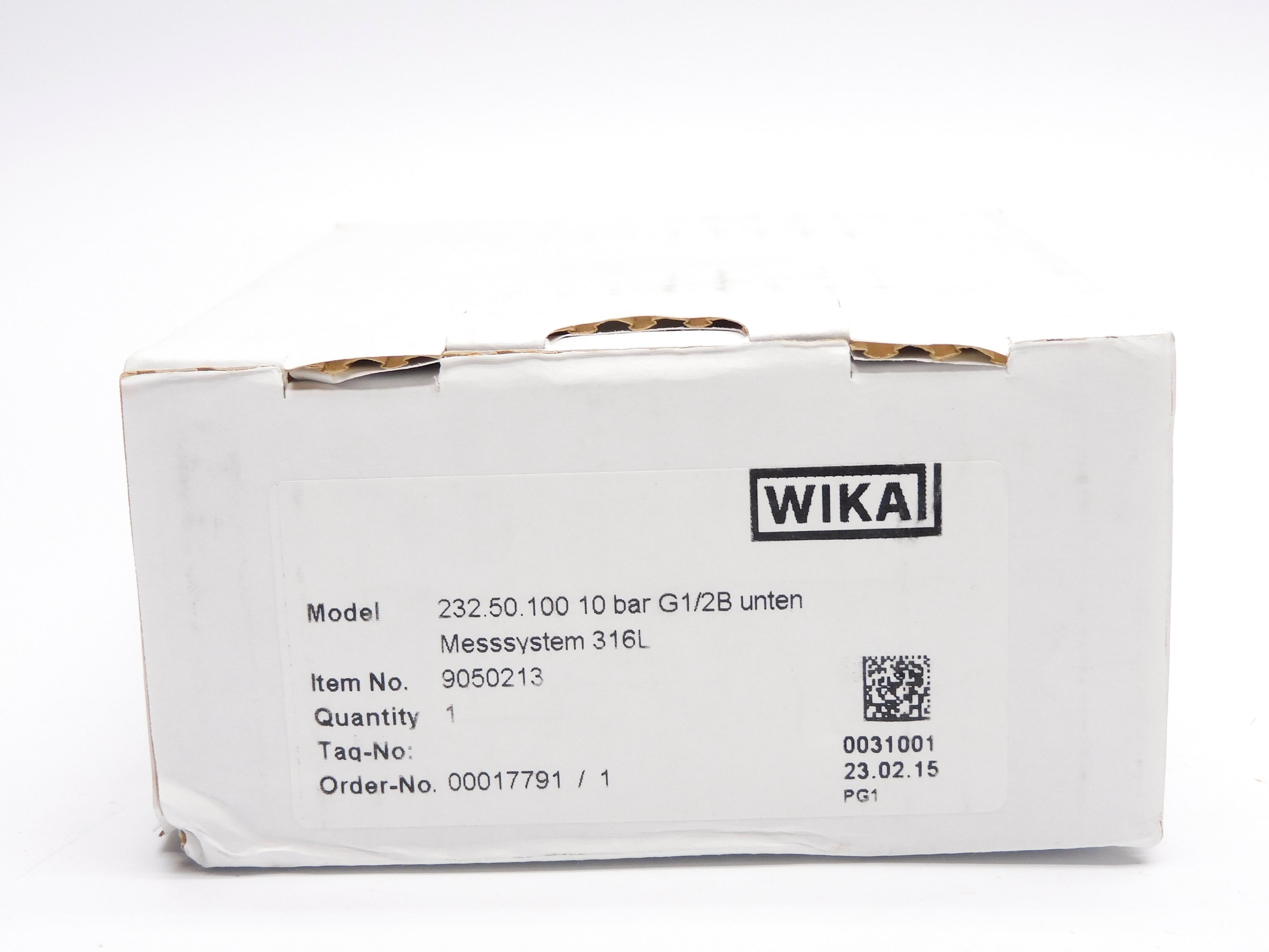 WIKA 9050213 0-10BAR NSMP