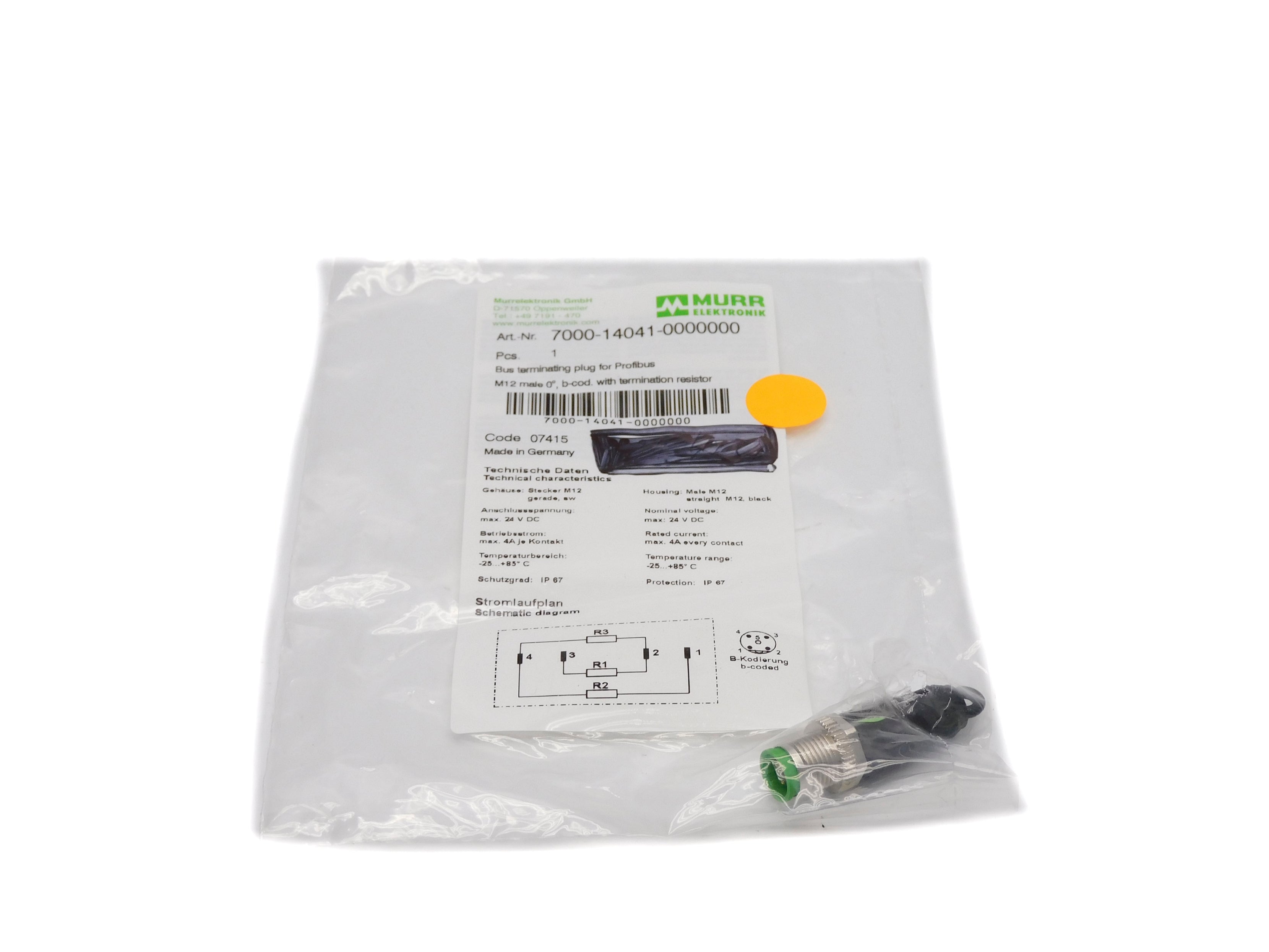 MURR ELEKTRONIK 7000-14041-0000000 NSMP